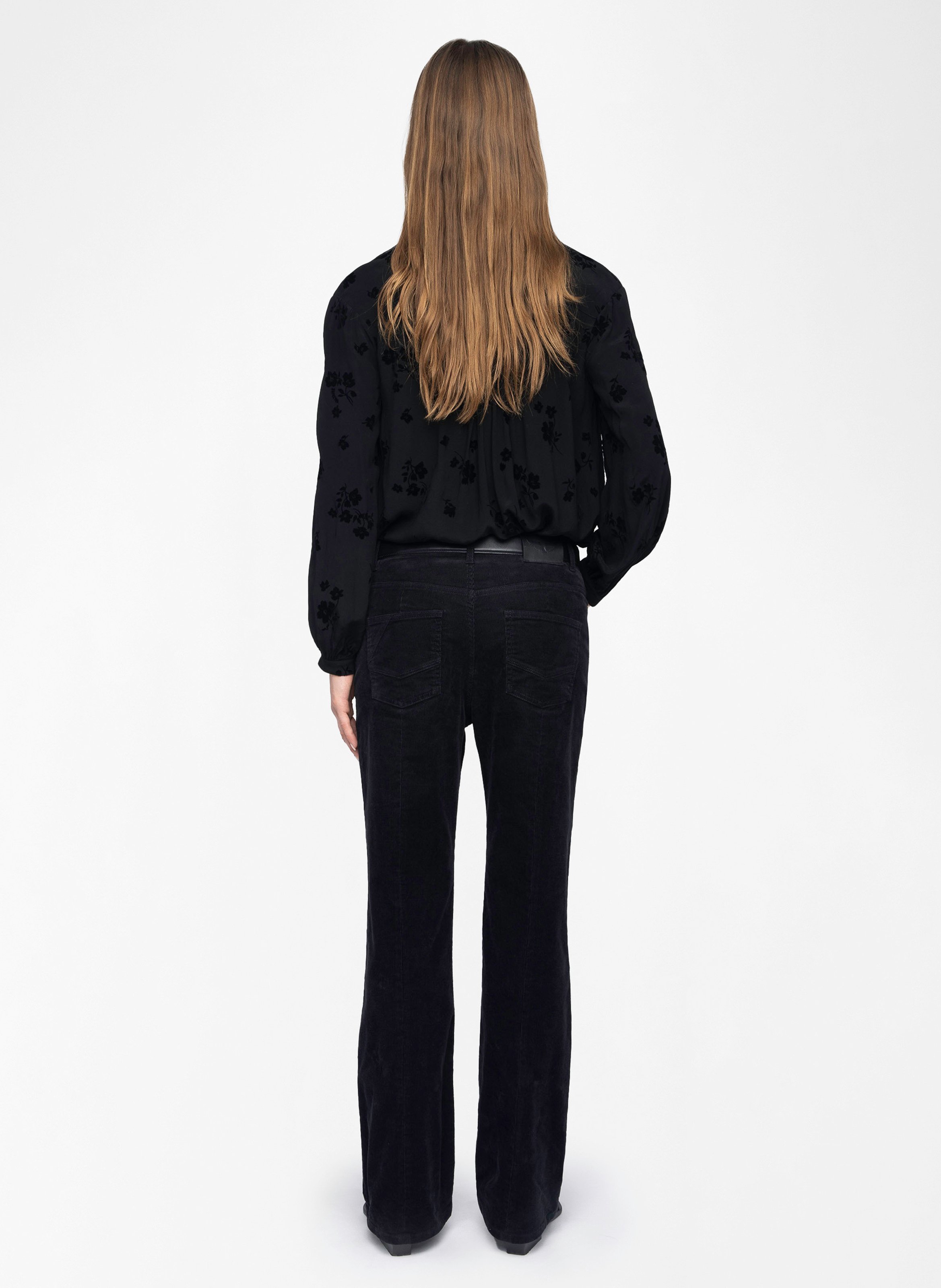 Pantaloni chino in misto cotone ZADIG&VOLTAIRE Nero