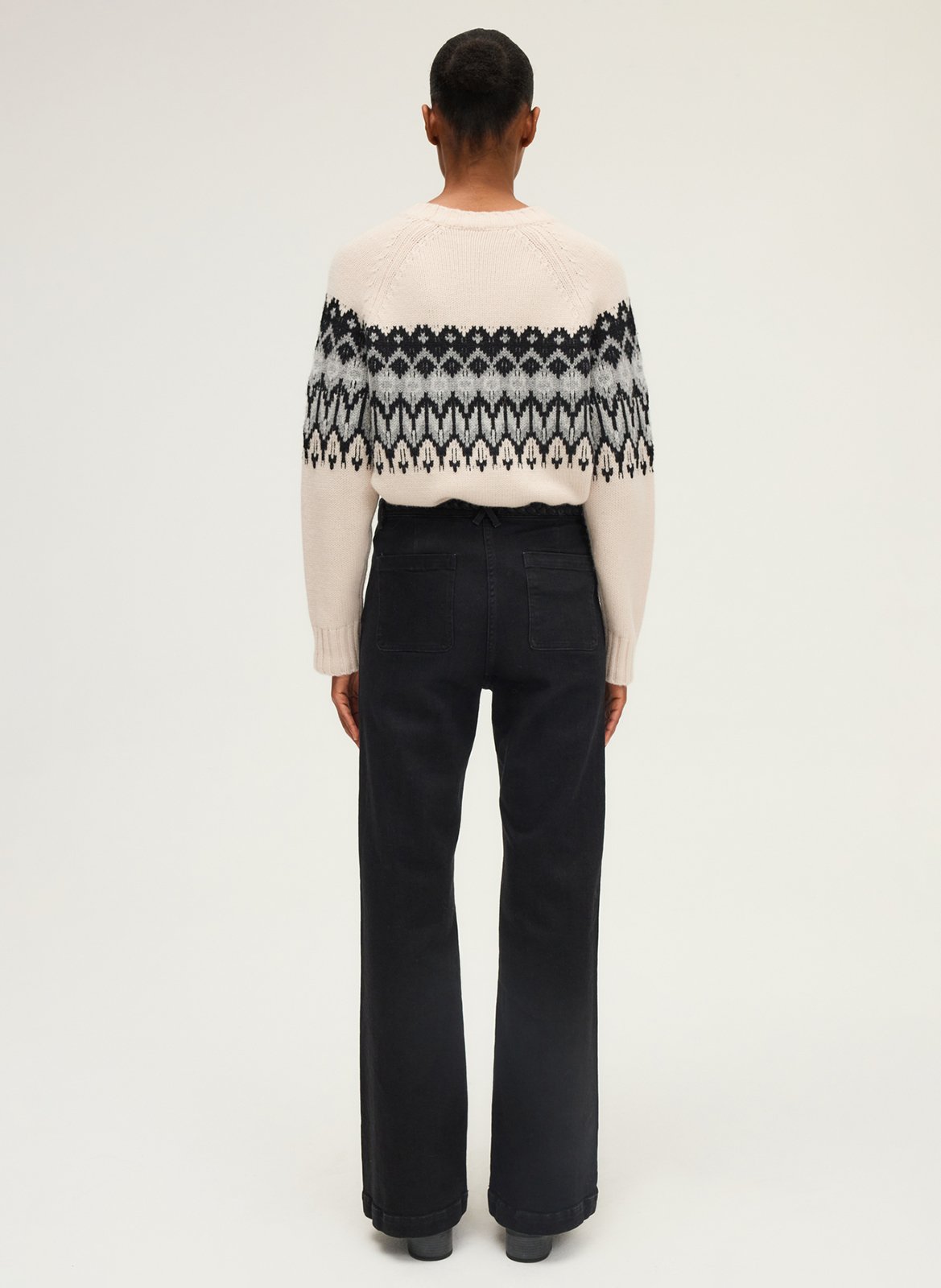 Jean flare PABLO Noir