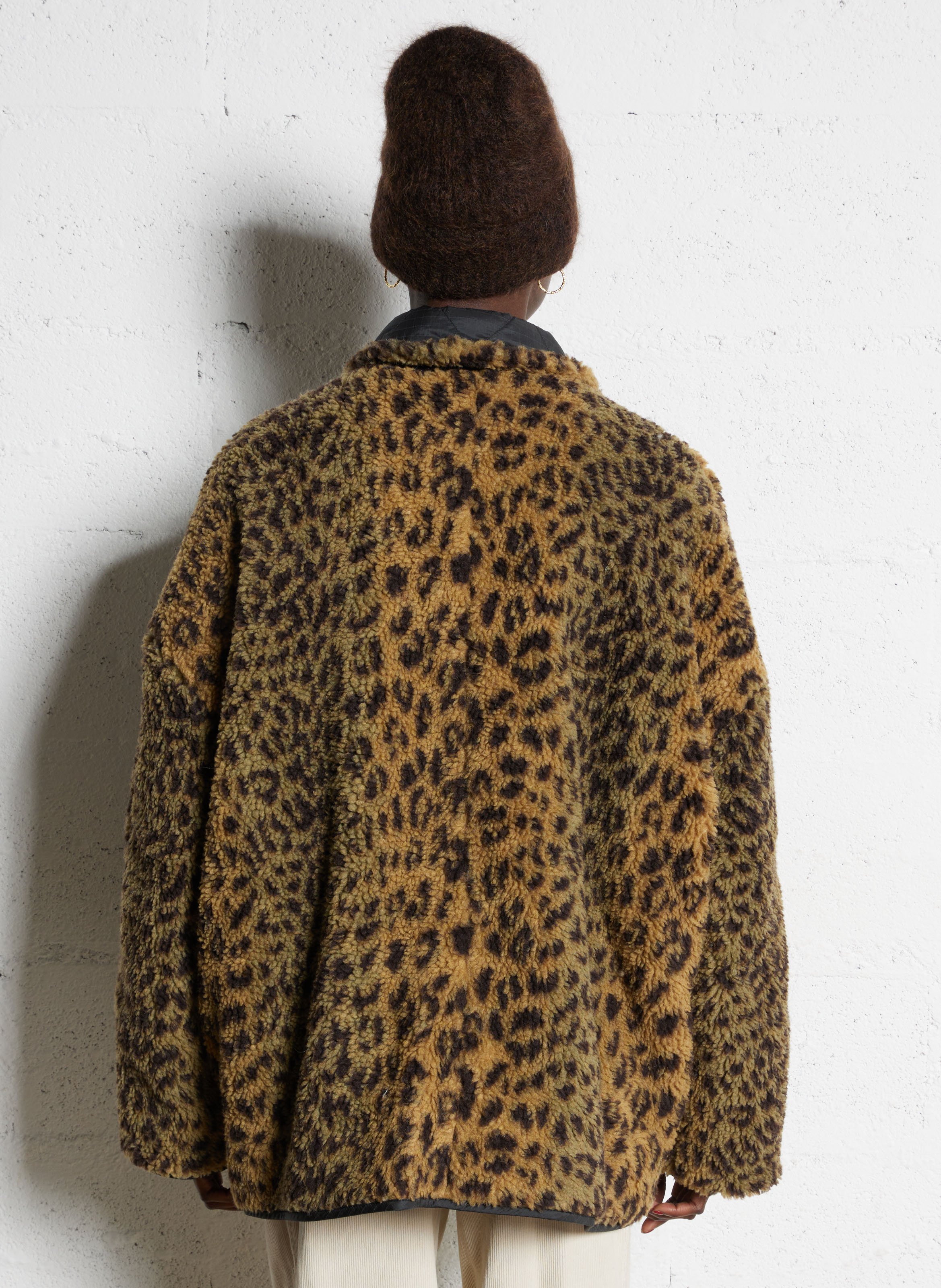 Oversized omkeerbare jas BELLEROSE Zwart