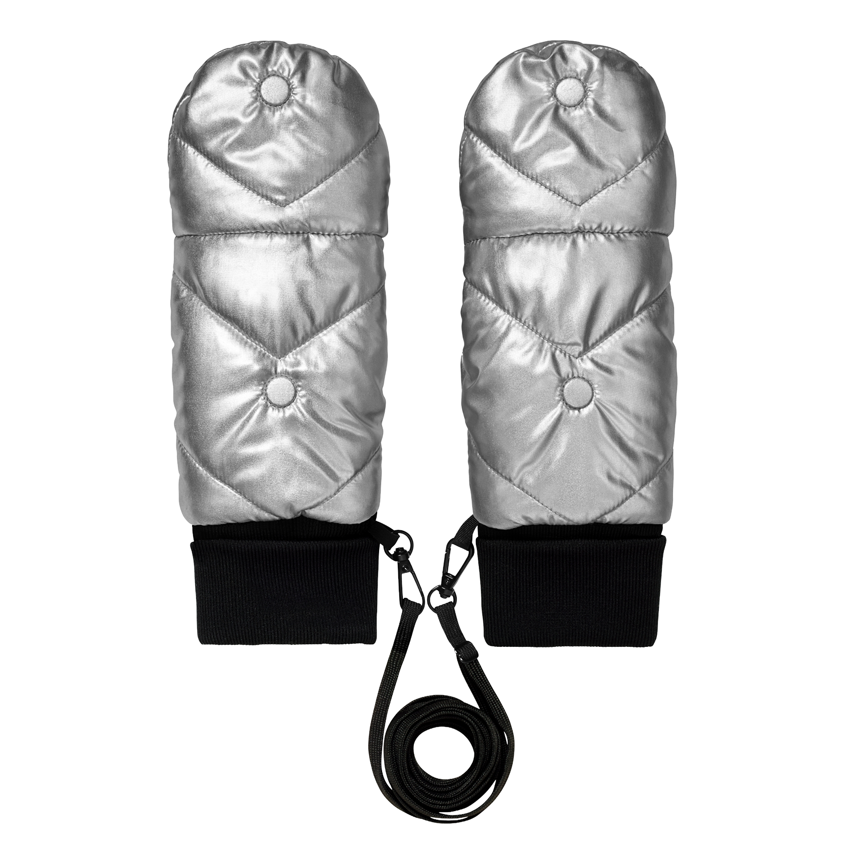 Convertible mittens gloves FUDOON Silver
