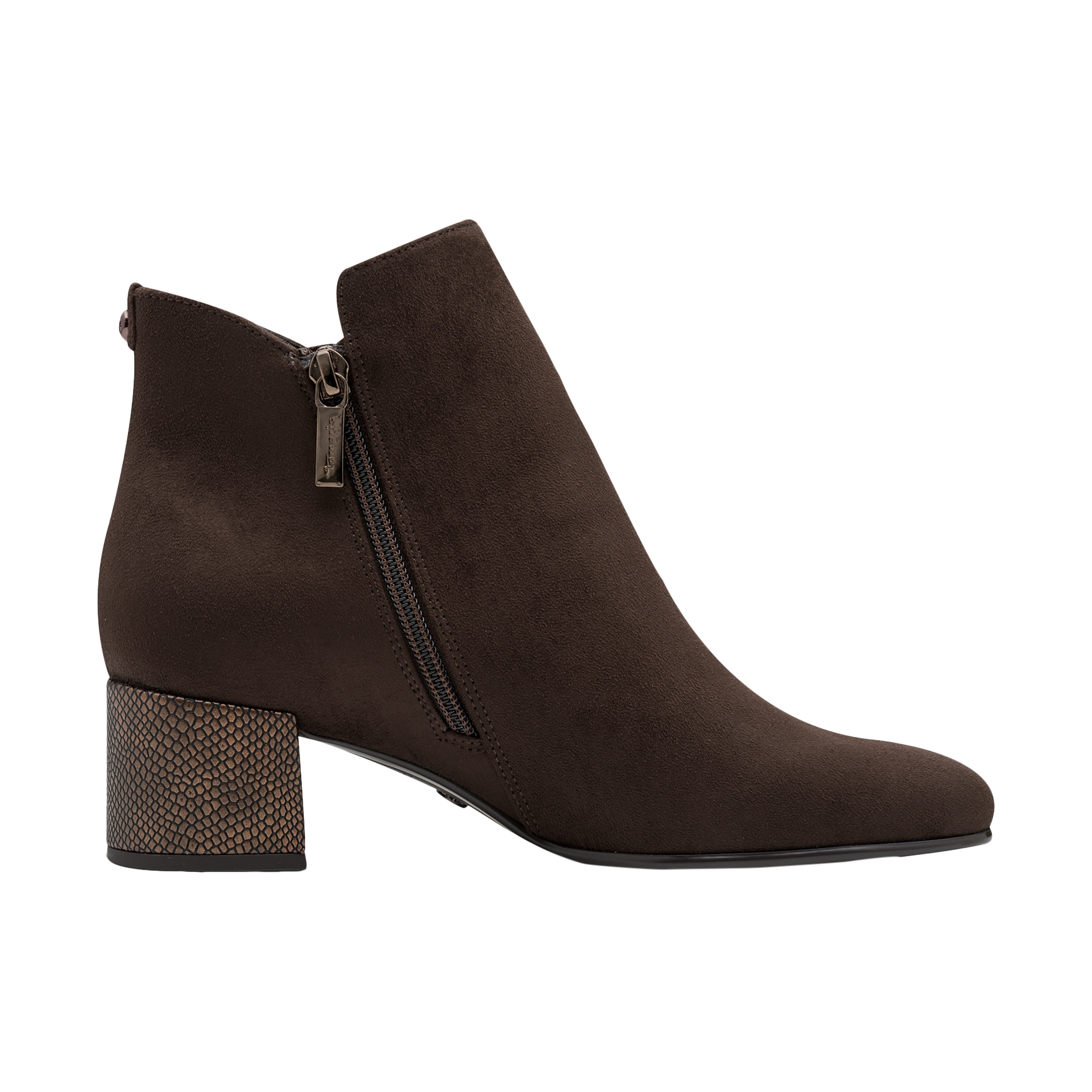 Heeled ankle boots with zipper TAMARIS