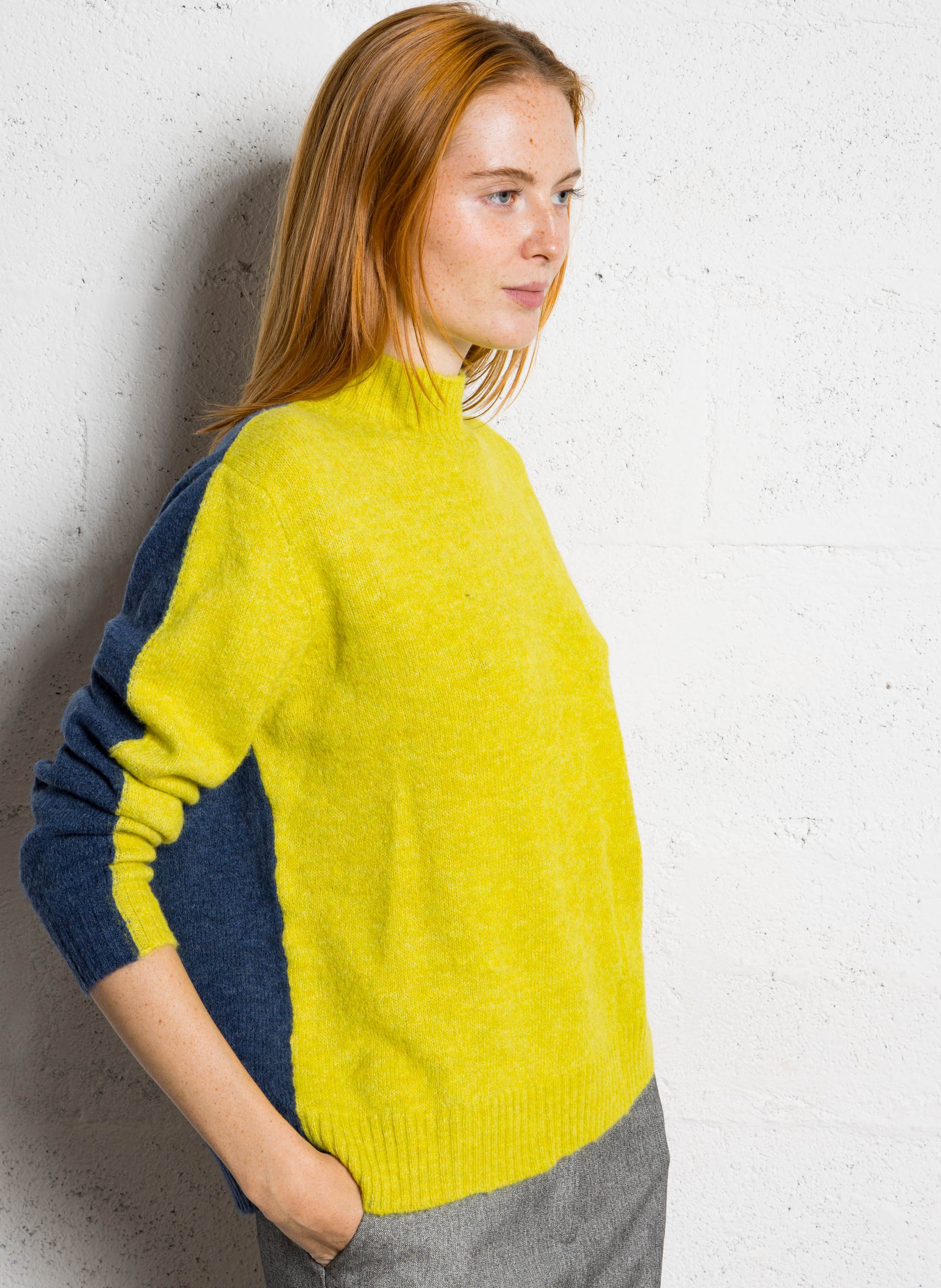 Pull oversize col montant DR BLOOM