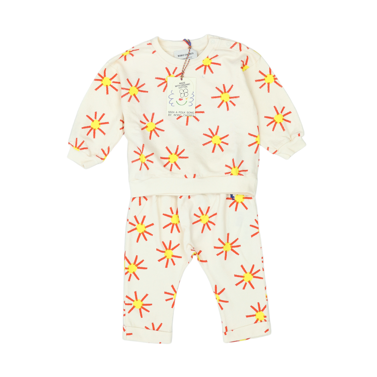 Beige Baby Pyjamas - 18 months BOBO CHOSES - Seconde Main Beige