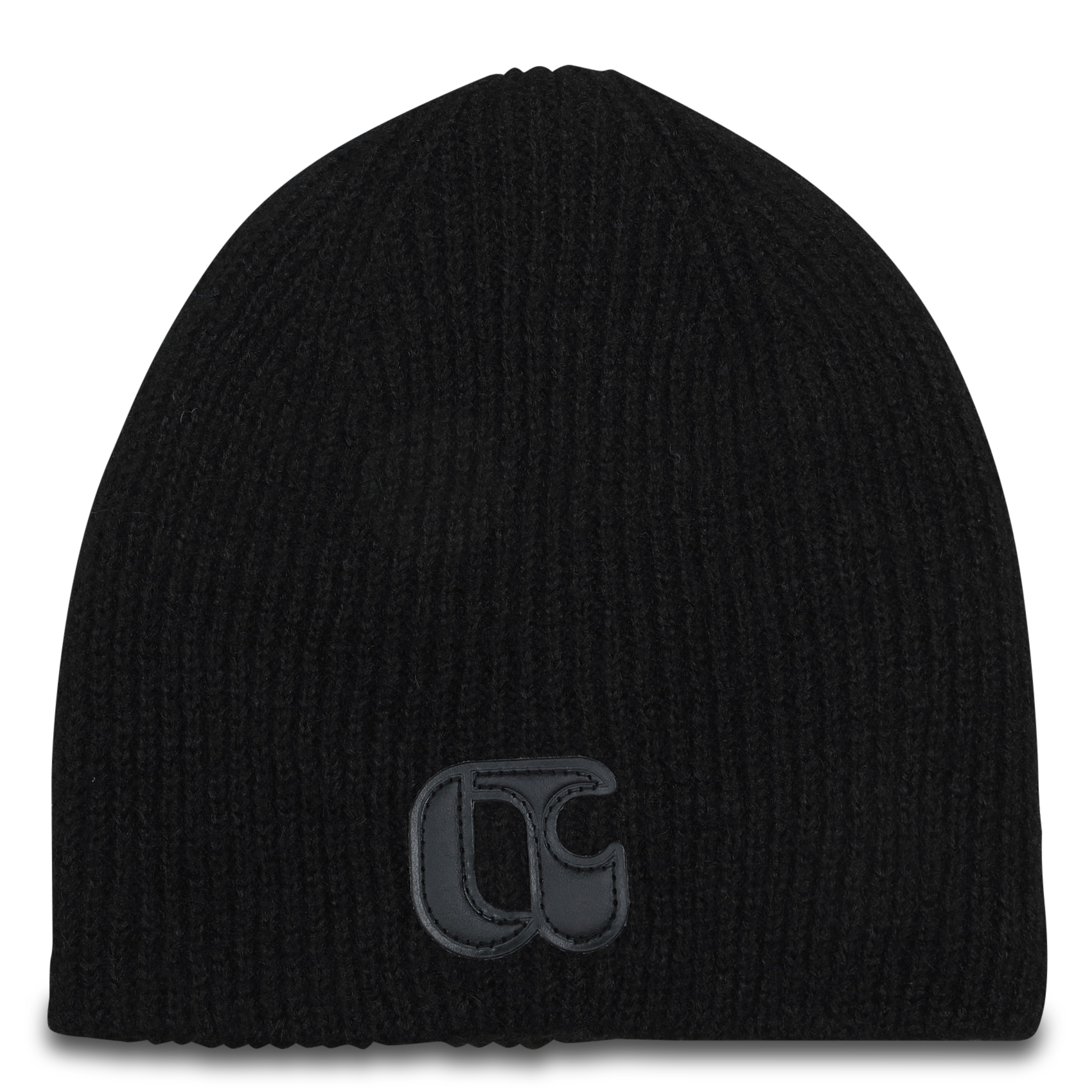 Effen muts van tricot LE TEMPS DES CERISES Zwart