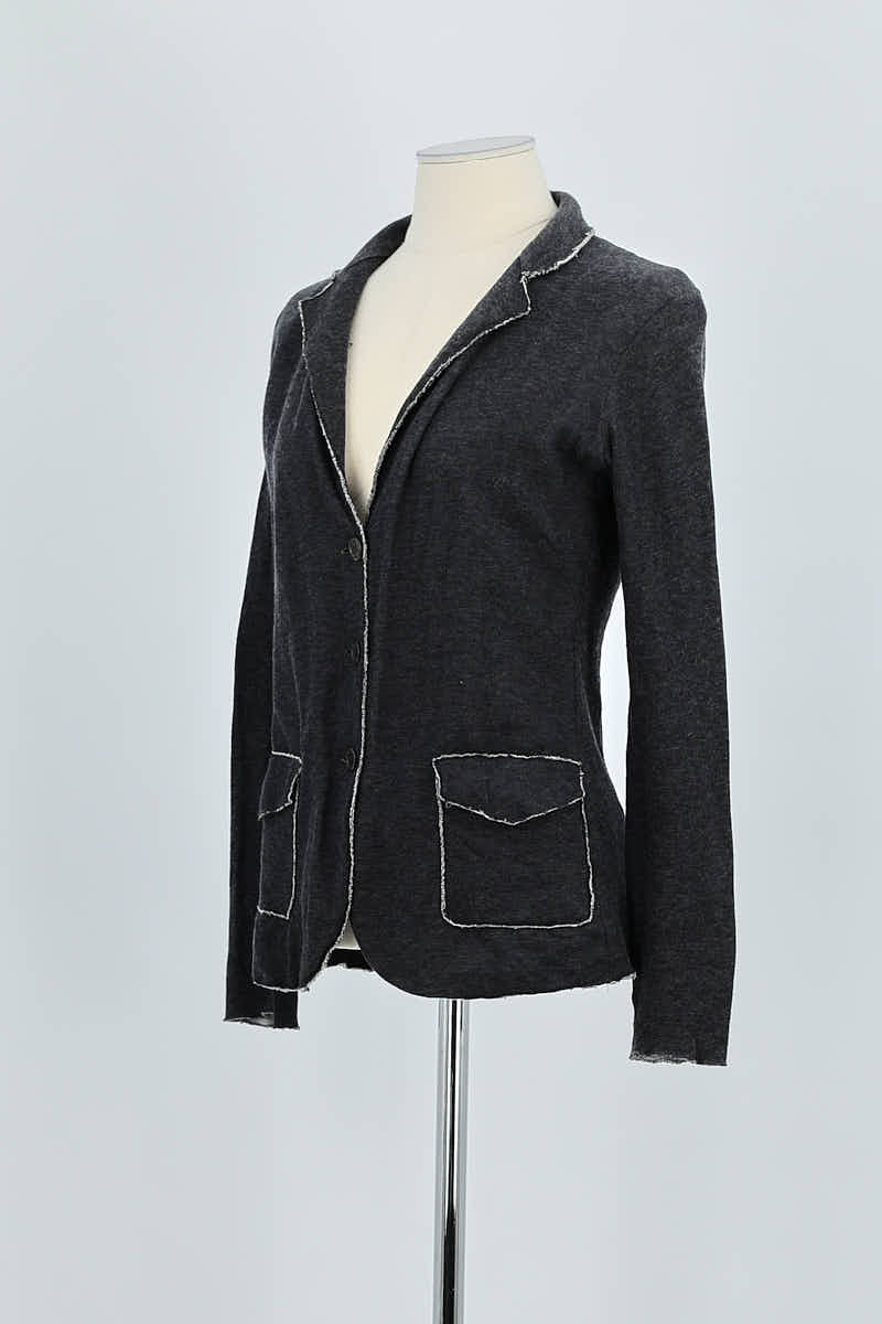 Blazer MAJESTIC FILATURES - SECONDE MAIN Grey