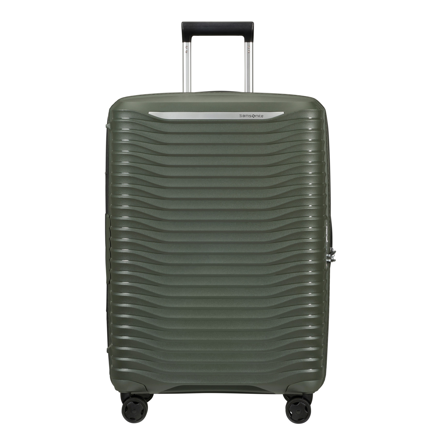 Upscape 4-wheel medium suitcase Black