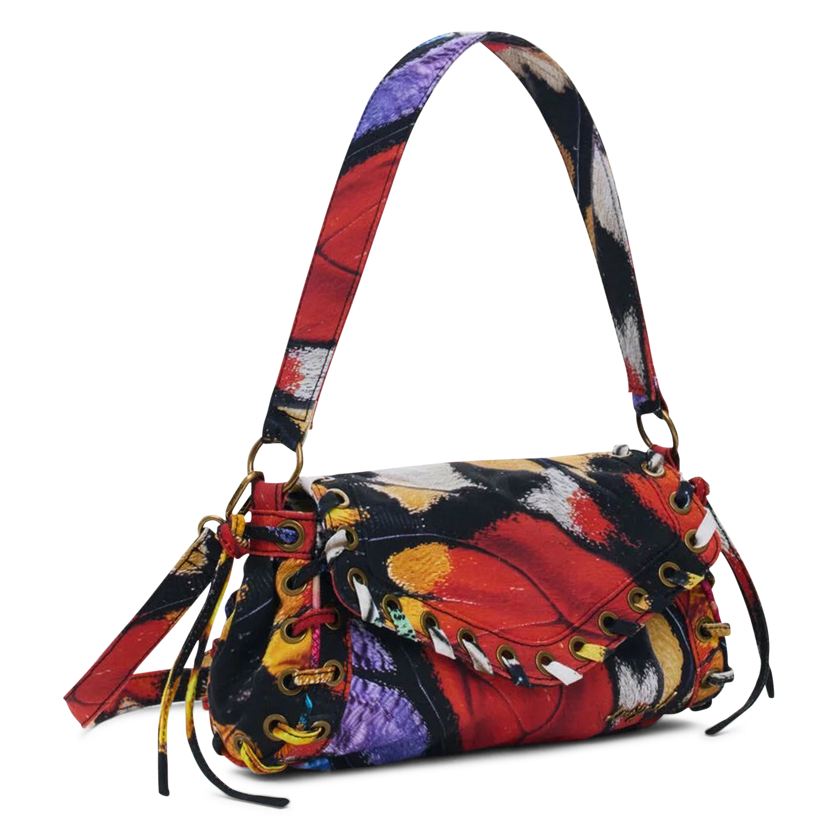Sac en coton imprimé DESIGUAL Multicolore
