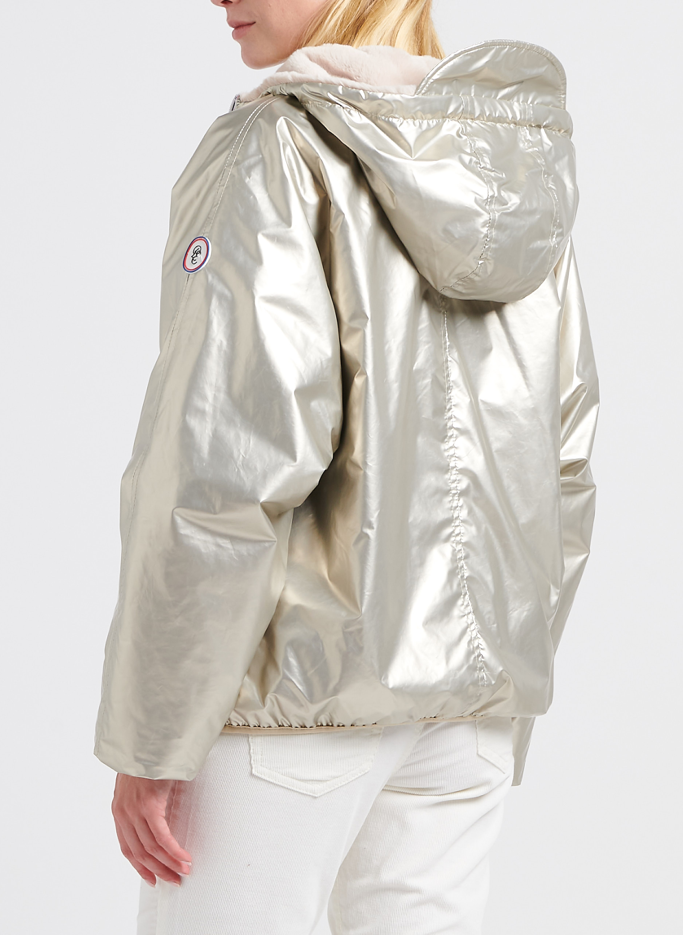 Wende-Windjacke mit Kapuze LA PETITE ETOILE Golden