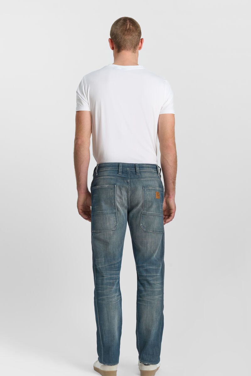 Loose, oversized jeans, length 34 LE TEMPS DES CERISES Blue