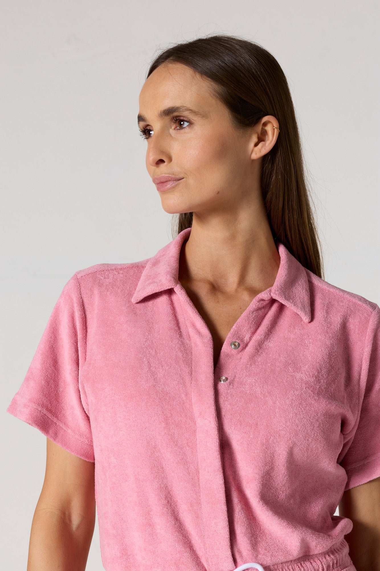 Combi-short éponge tide JOTT Rose