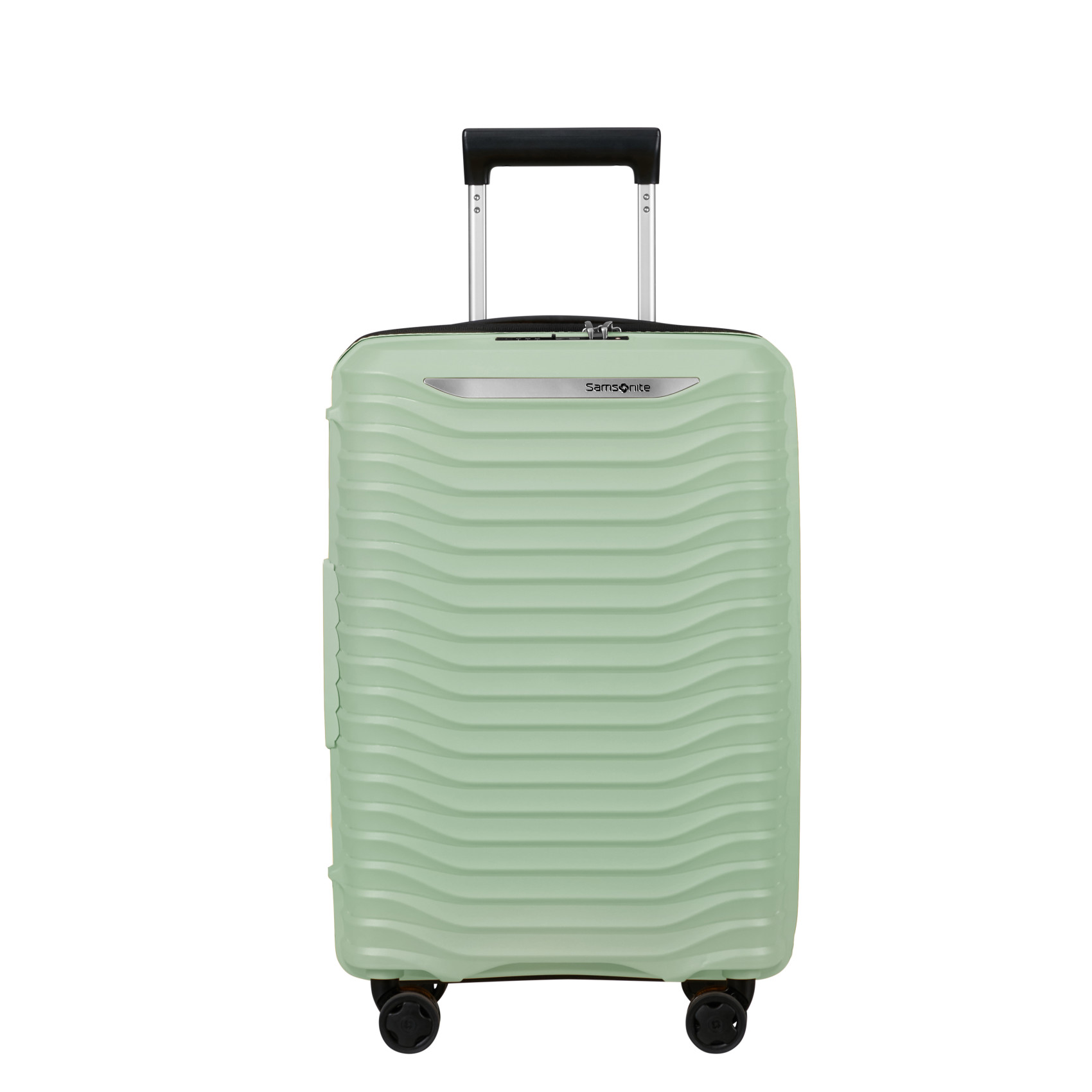 Upscape 4-wheel carry-on suitcase Green