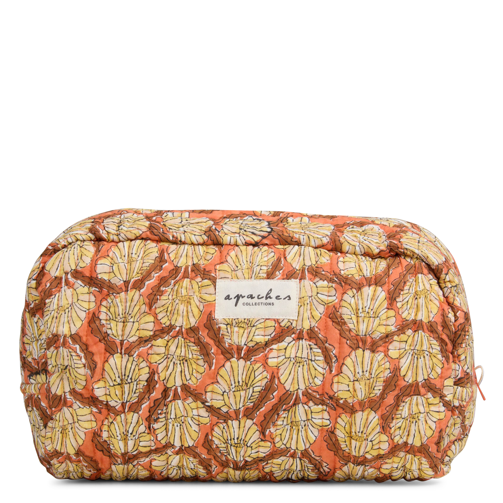 Trousse en coton imprimé APACHES COLLECTIONS Rouge