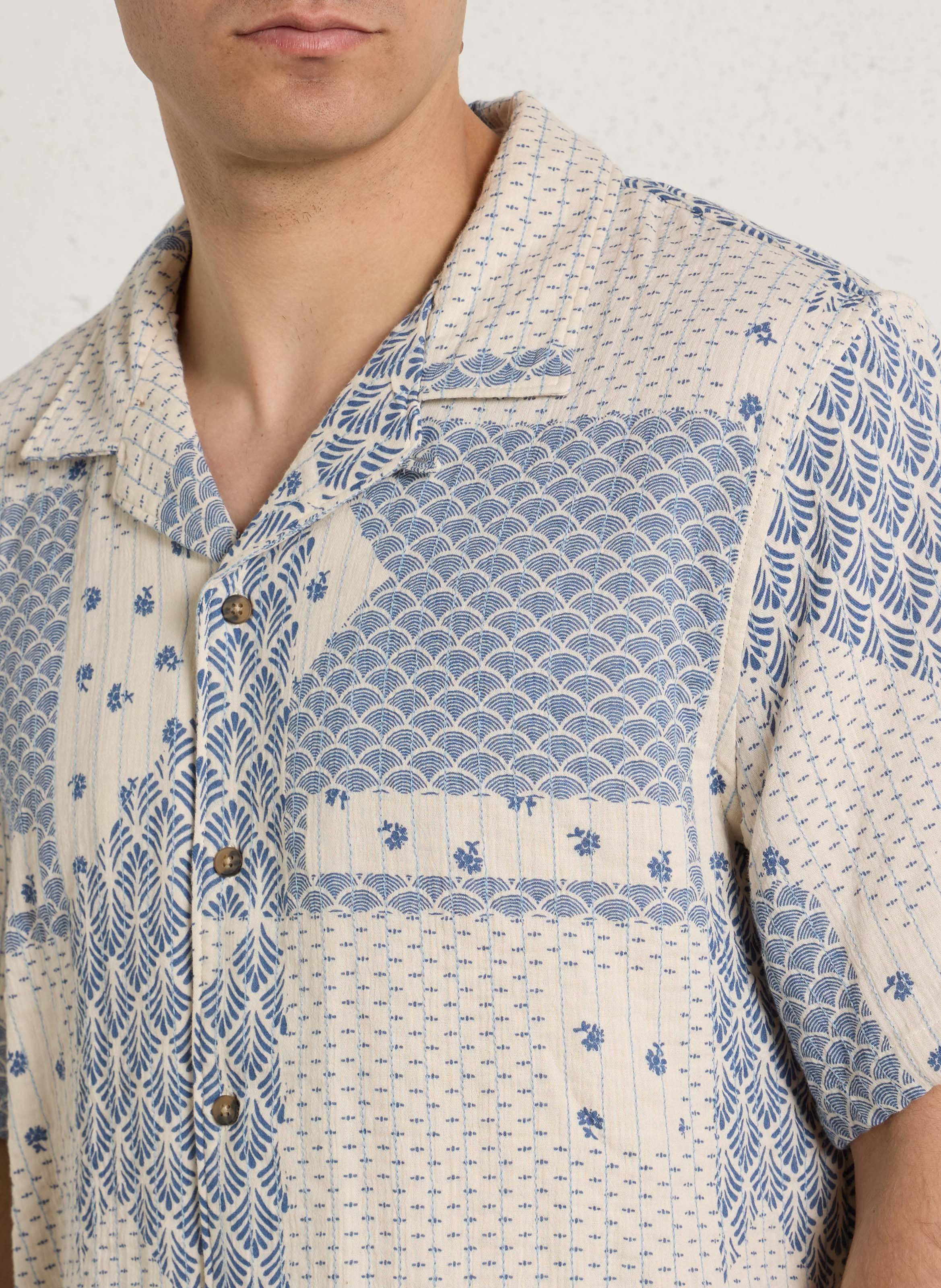 Cibelle printed shirt PEPE JEANS Blue