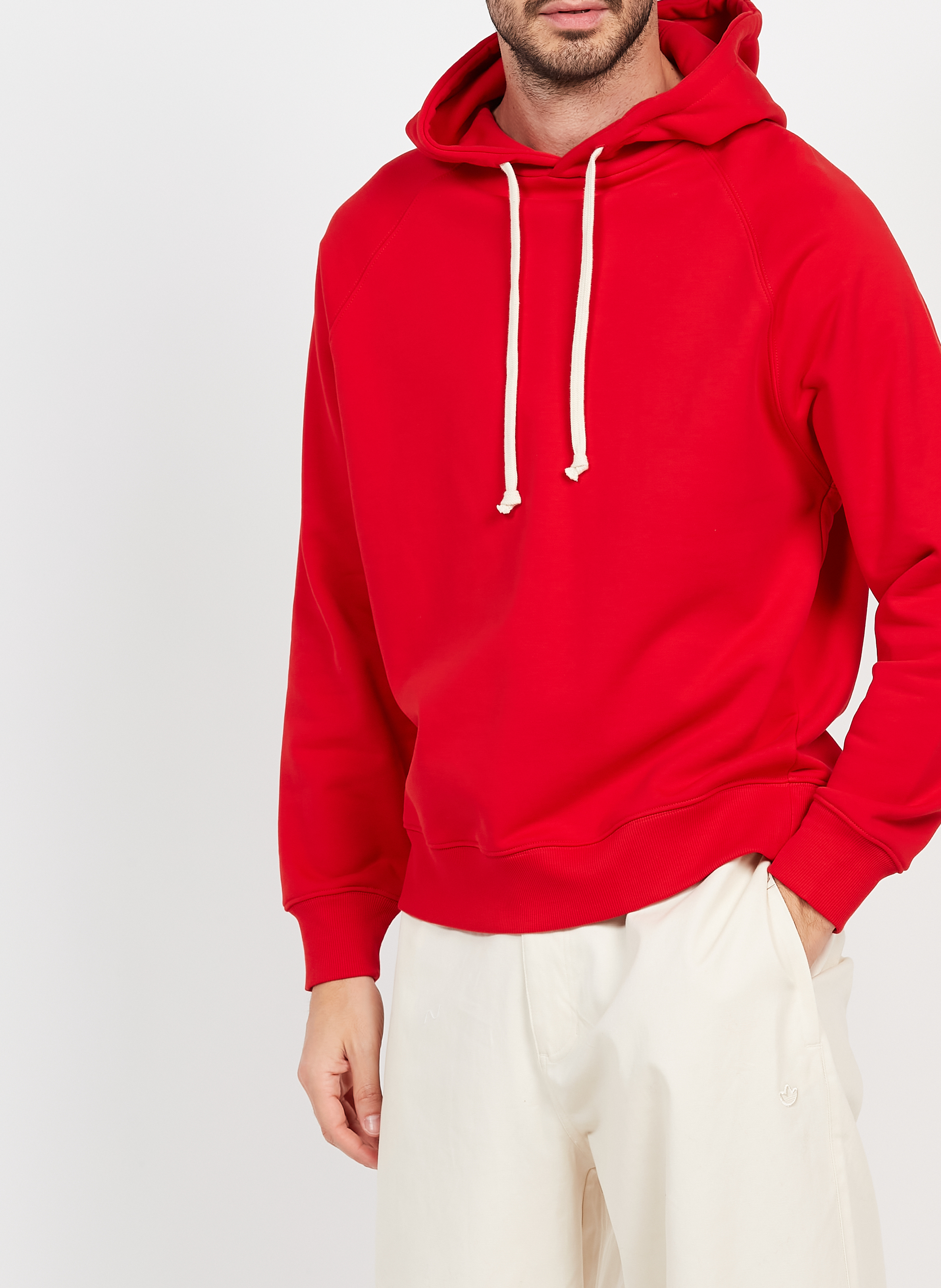 Kapuzensweatshirt aus Bio-Baumwolle SAISON 1865 Rot