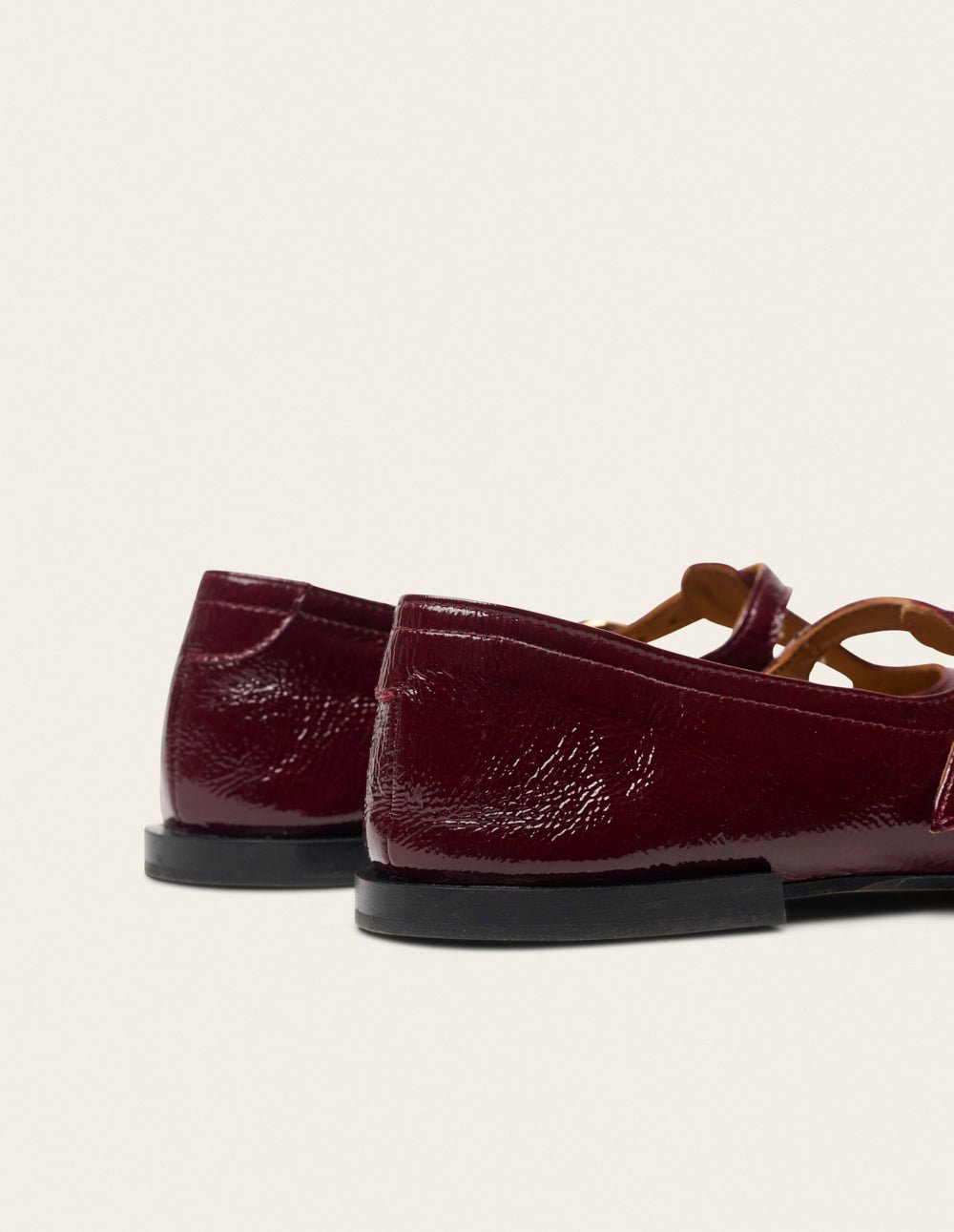 Ballerines ODAJE Rouge
