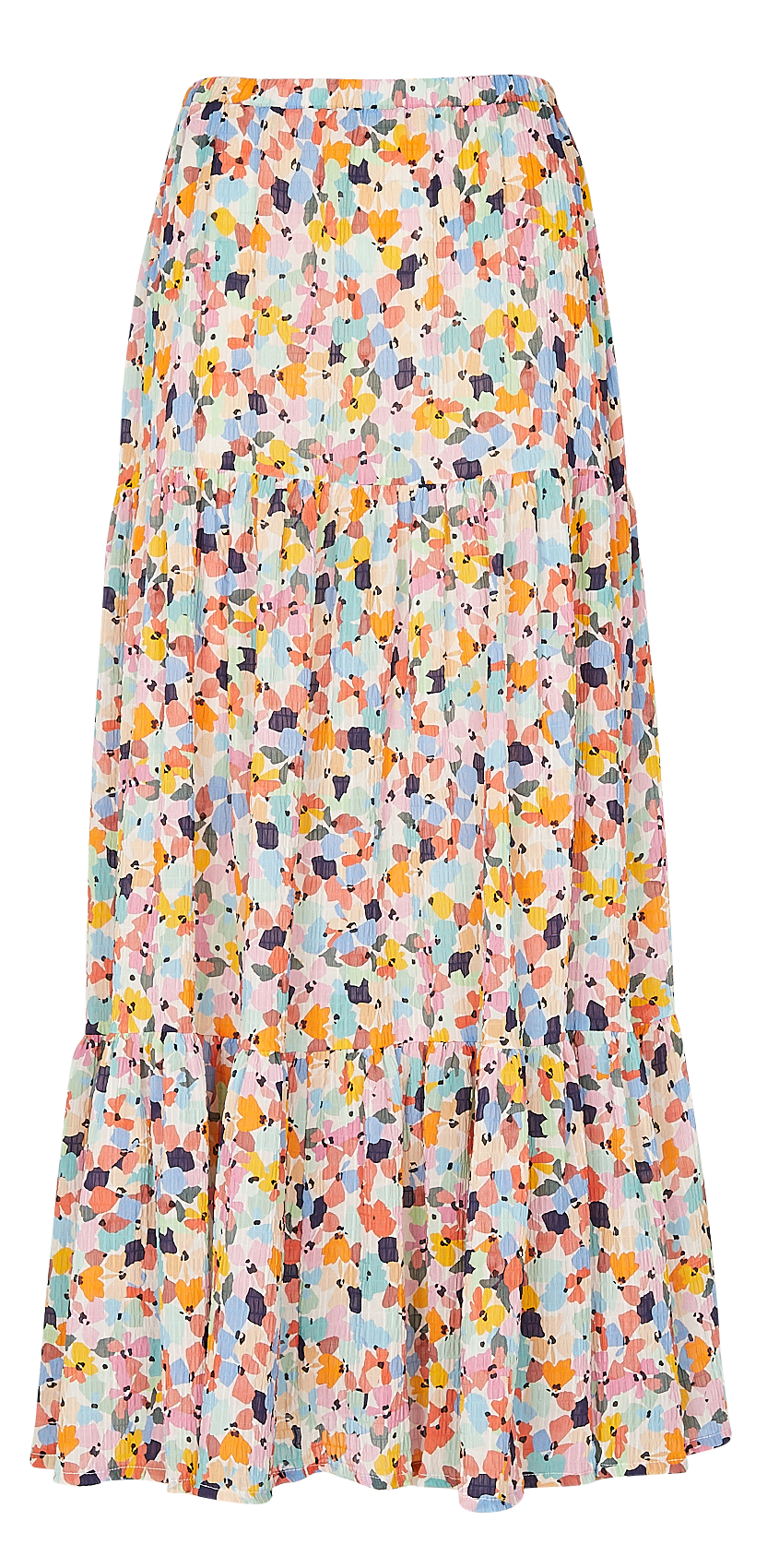 Jupe longue imprimée INDEE Multicolore