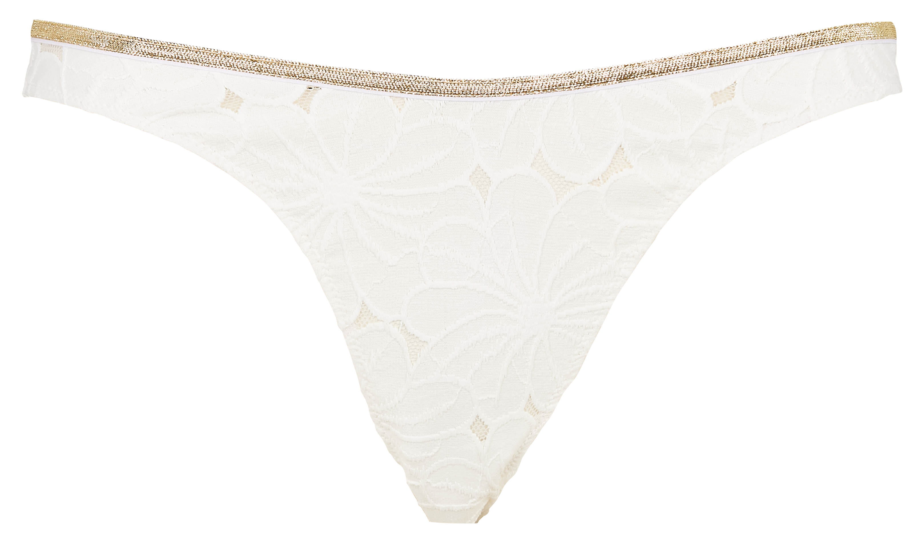 Tanga en dentelle  FREDDIE Vanilla flower