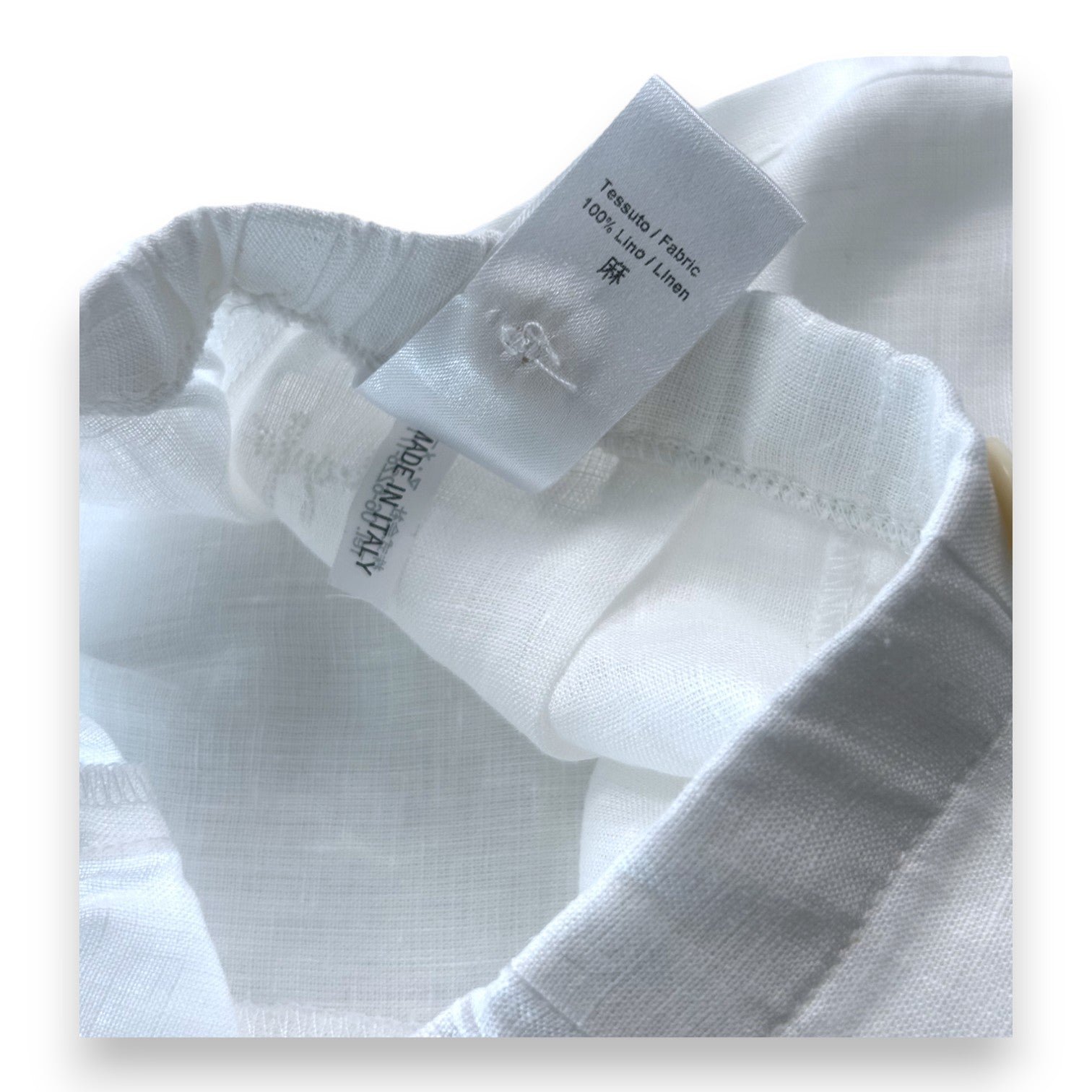 Short white baby - 12 months IL GUFO - Seconde main White