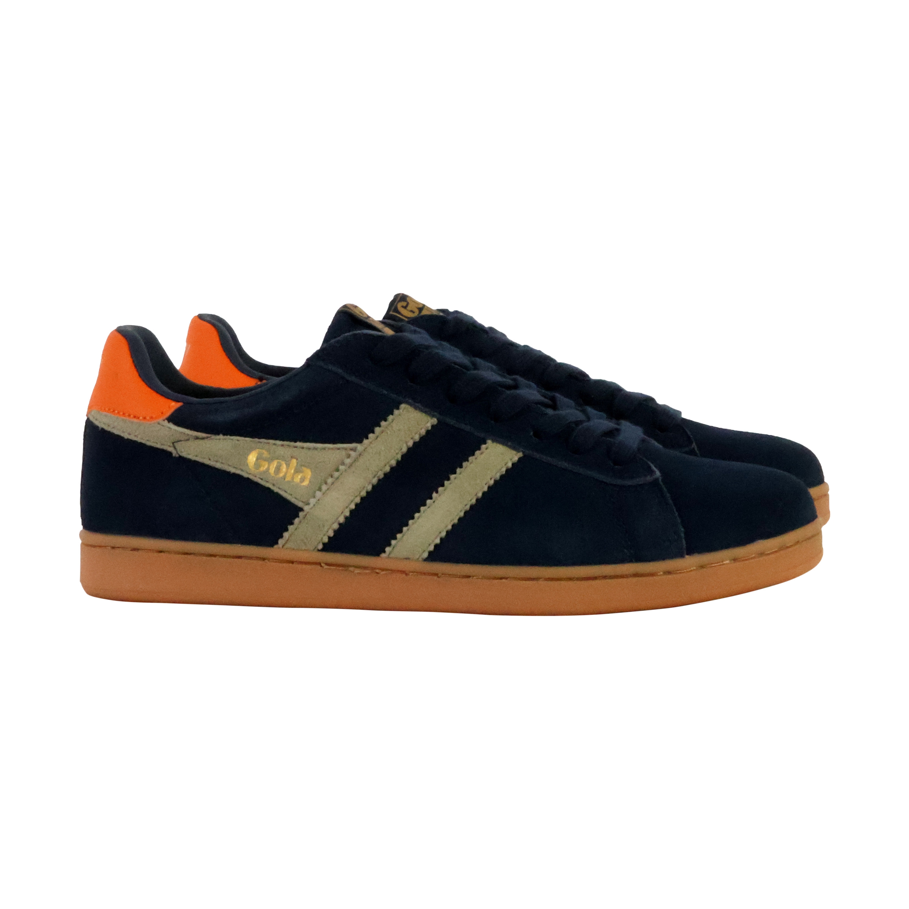Leather sneakers equipe ii suede GOLA Blue