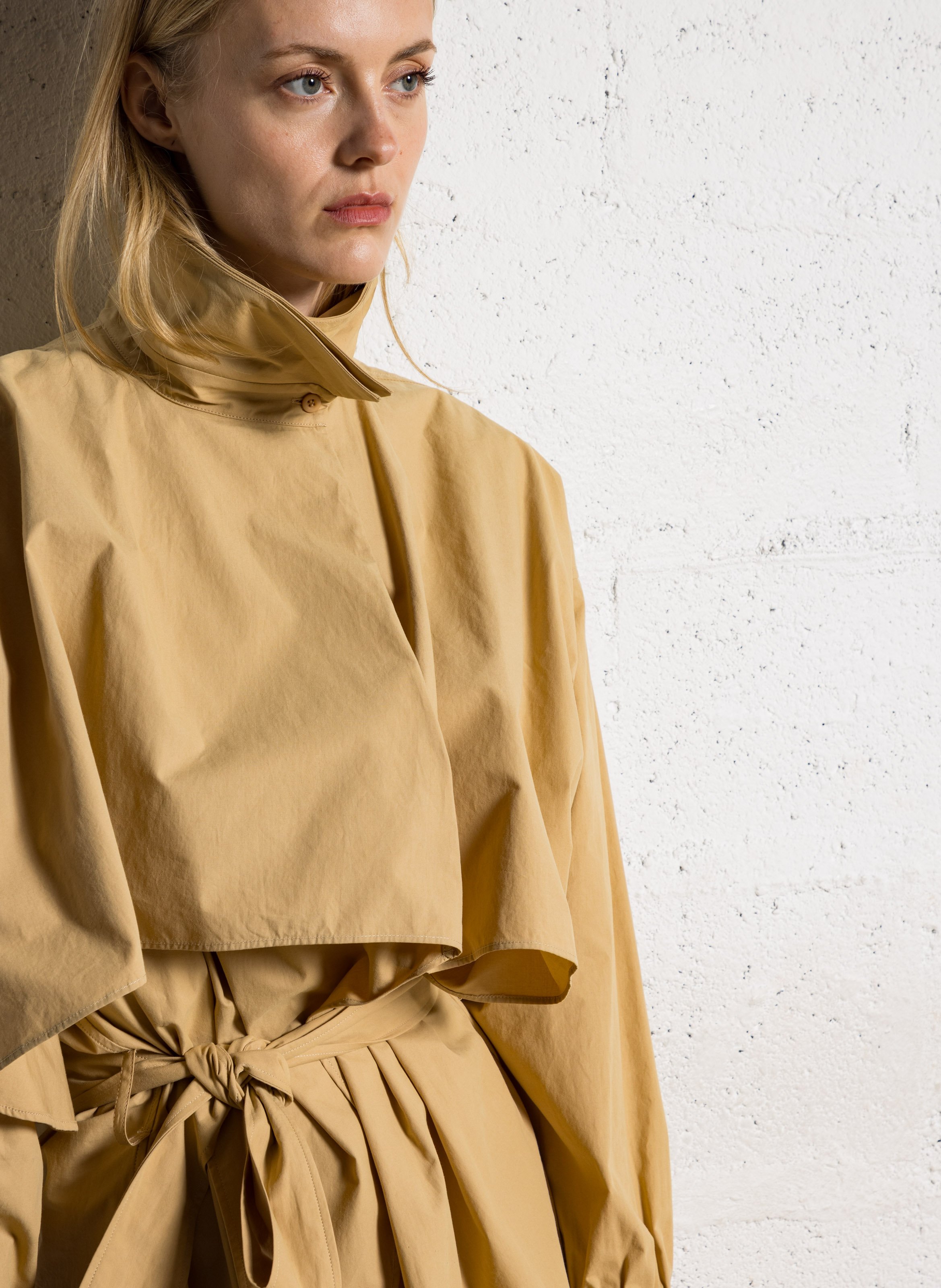 Chaplin cotton shirt dress MARGAUX LONNBERG Yellow