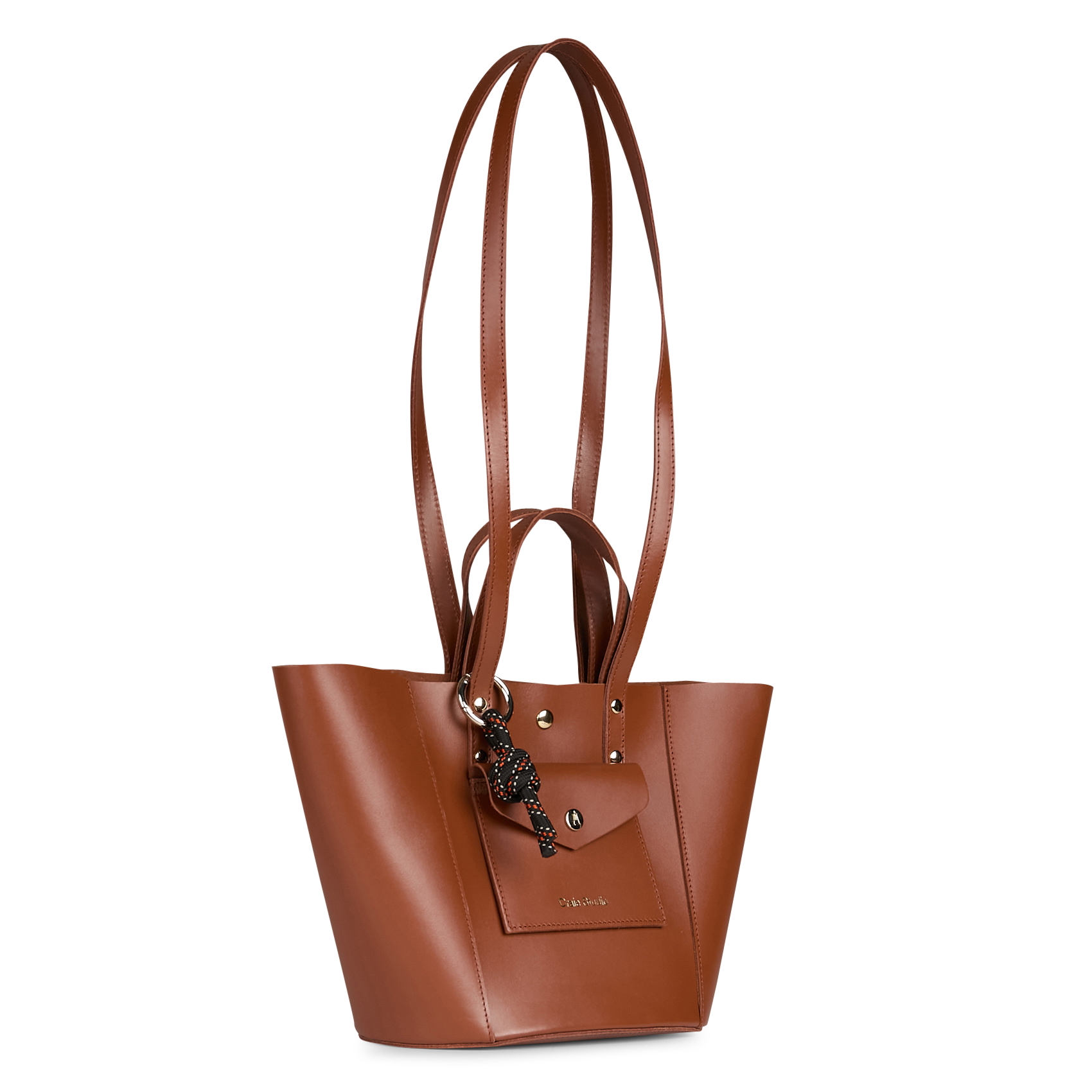 Sac en cuir CRAIE STUDIO Marron