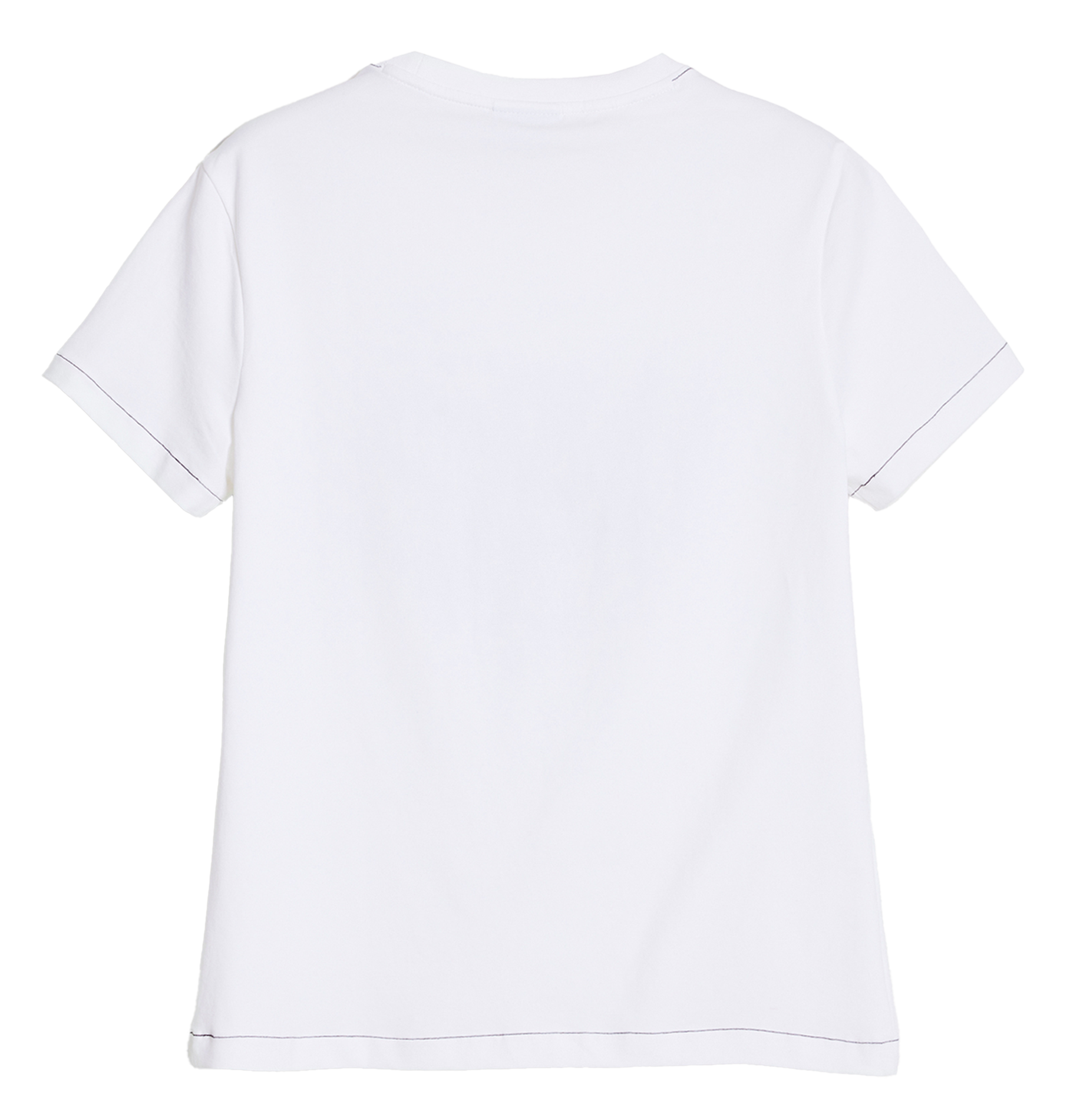 Tee-shirt droit en coton mélangé imprimé DESIGUAL Blanc