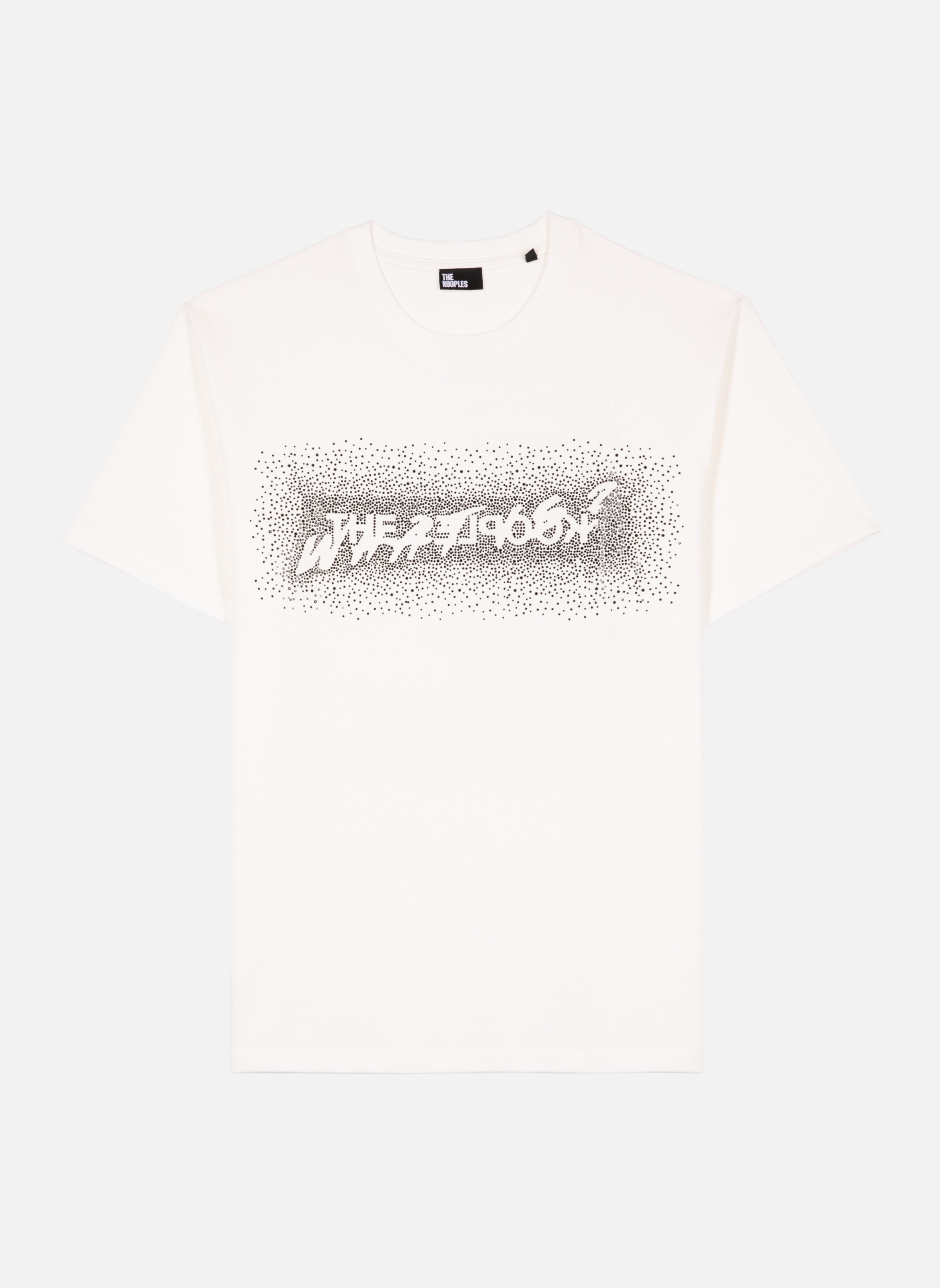 T-shirt with rhinestones THE KOOPLES White