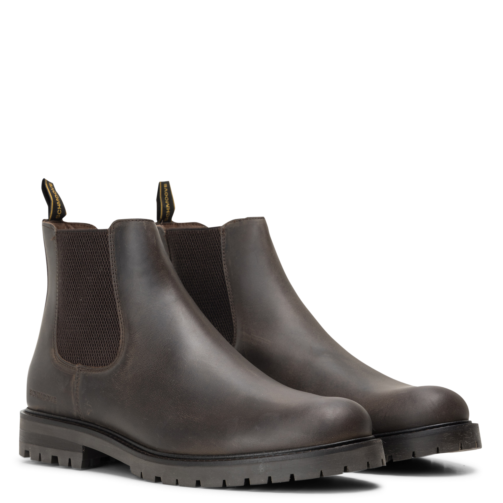 Boots en cuir SCHMOOVE Marron