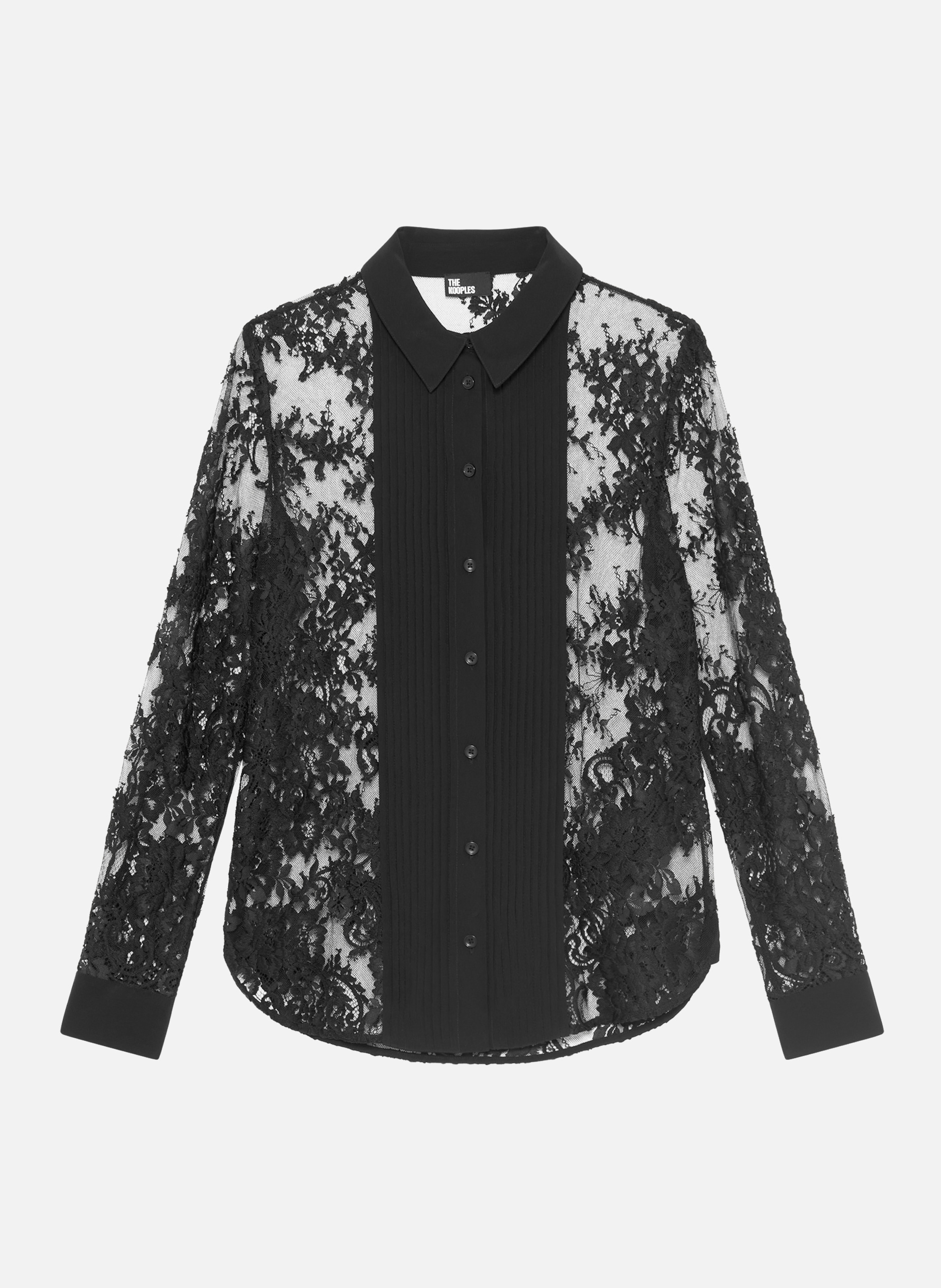 Lace shirt THE KOOPLES Black