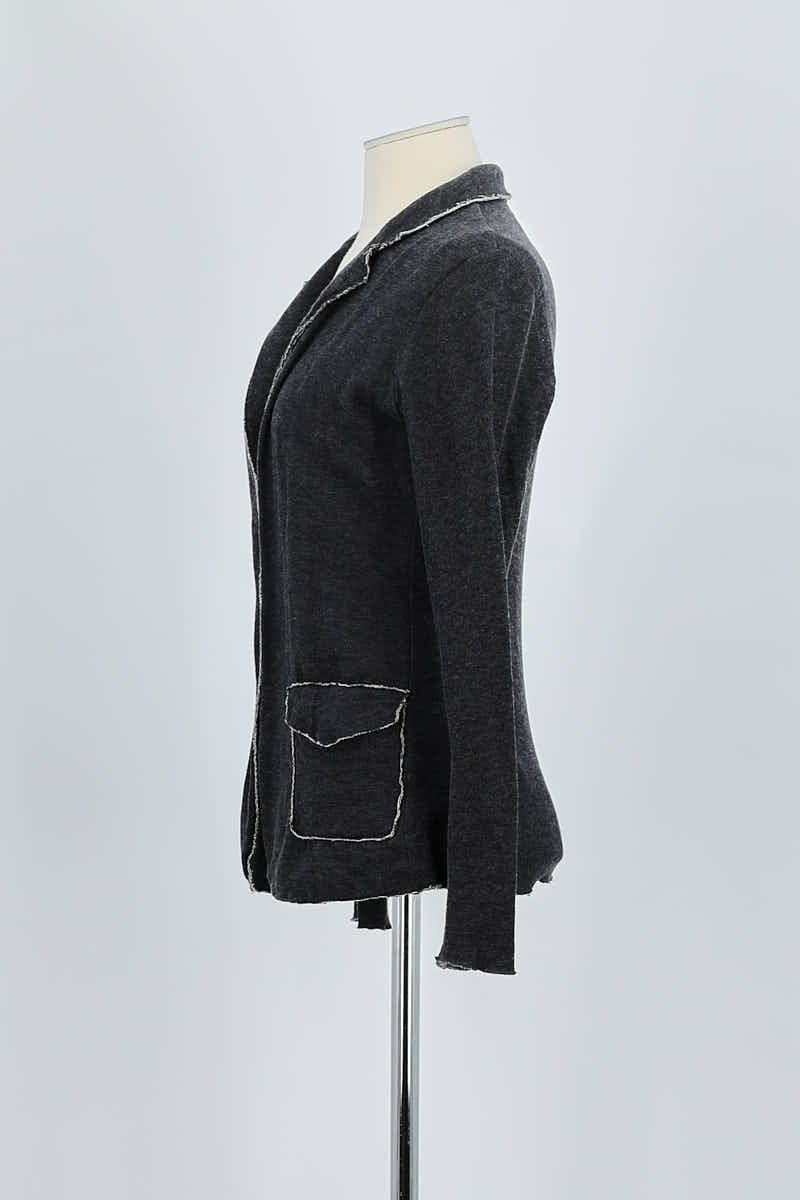 Blazer MAJESTIC FILATURES - SECONDE MAIN Grey