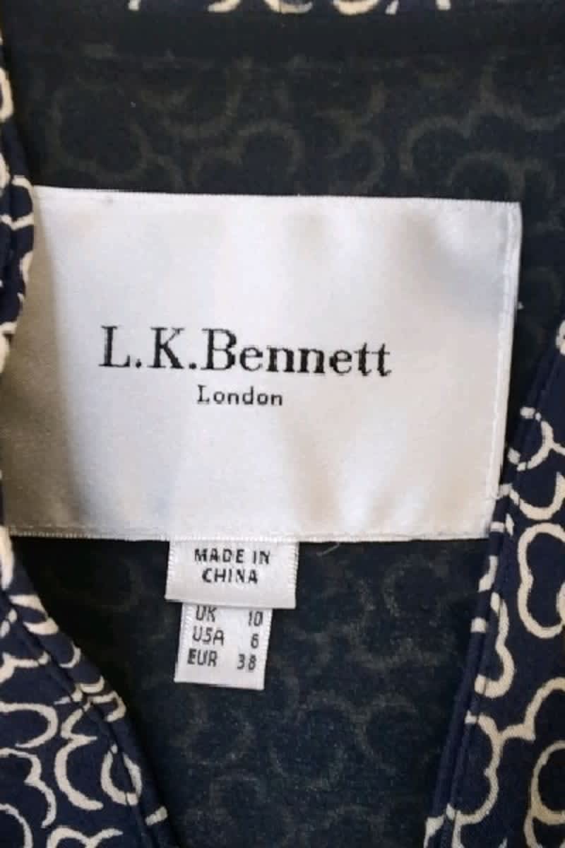 Dress LK BENNETT - Seconde Main Blue