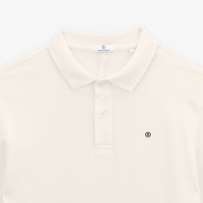 Piqué polo shirt SERGE BLANCO White