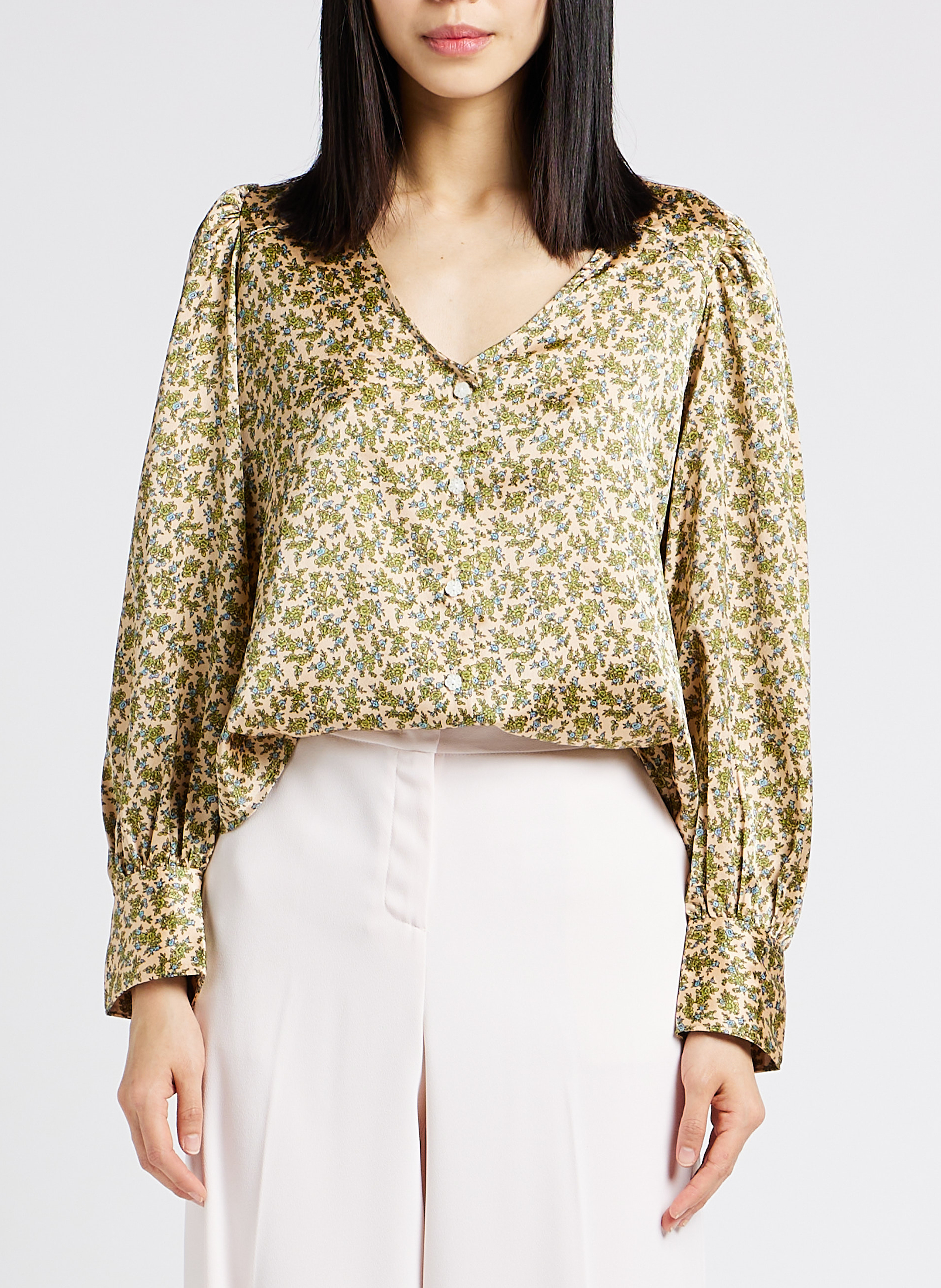 Top met V-hals en bloemenprint LEVI'S Veelkleurig