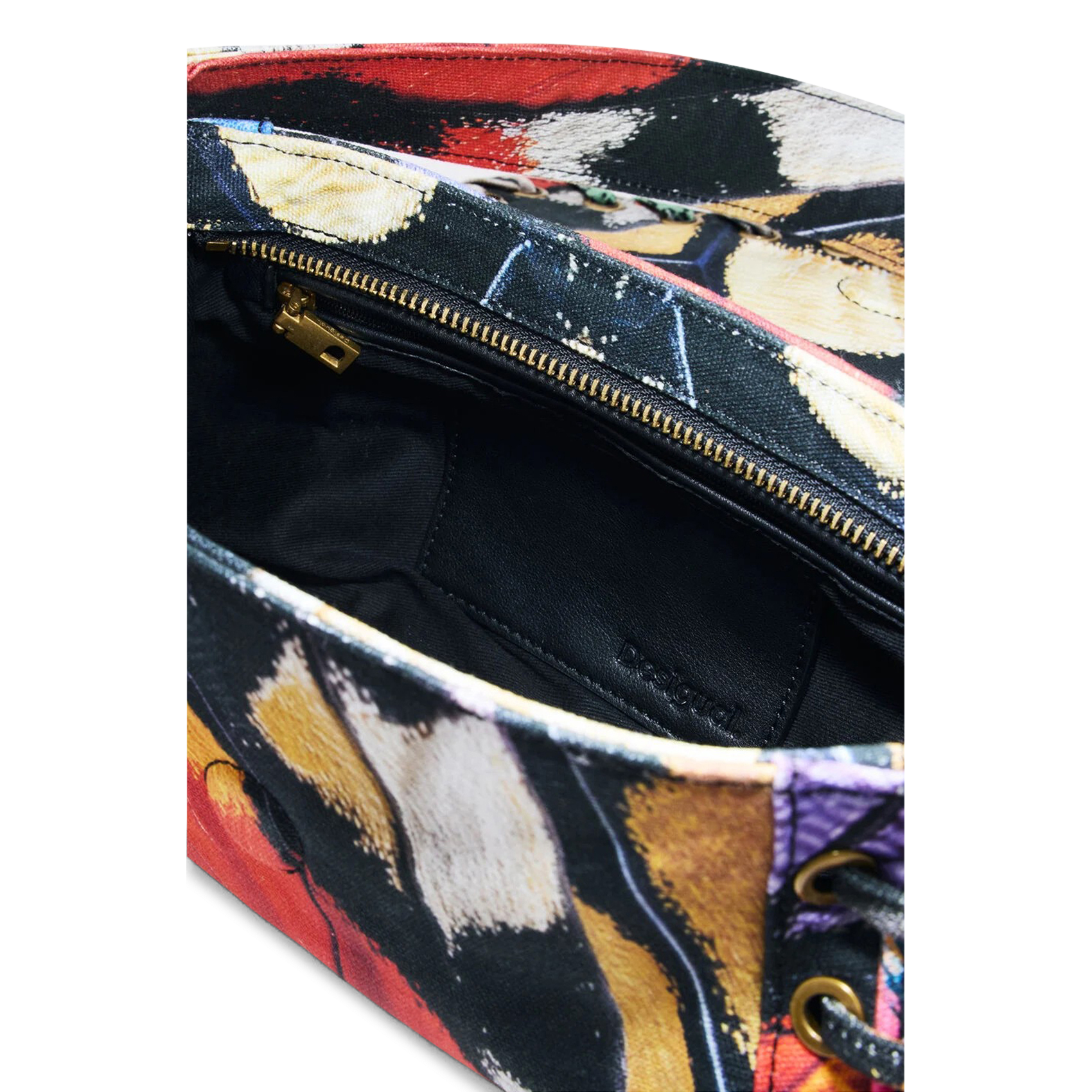 Sac en coton imprimé DESIGUAL Multicolore