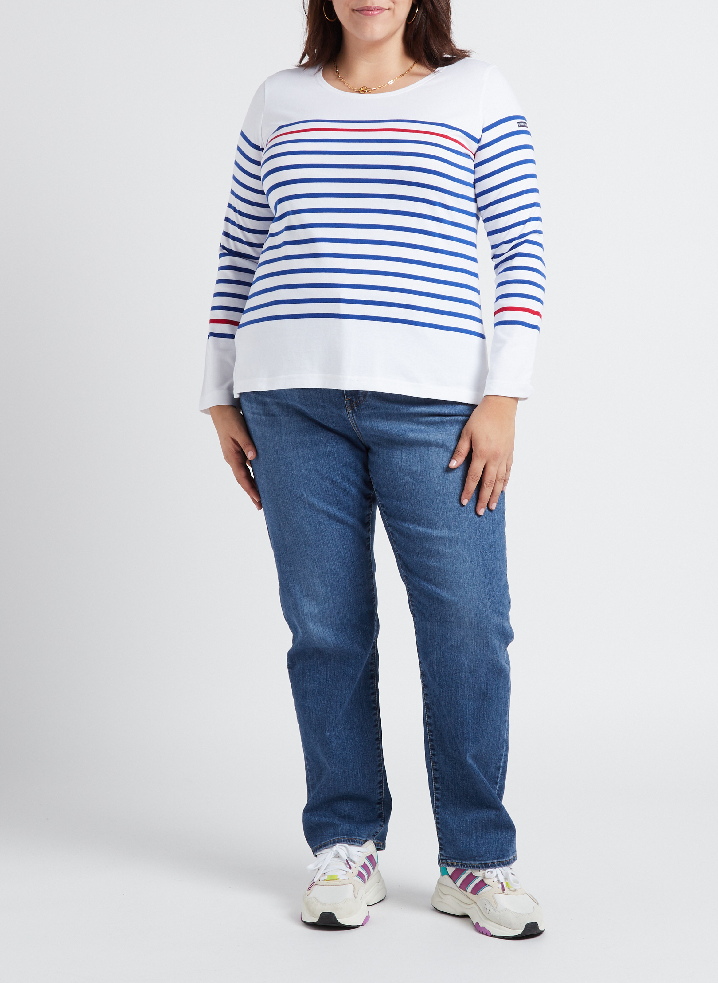 Rechte jeans met hoge taille LEVI'S Jeans verschoten