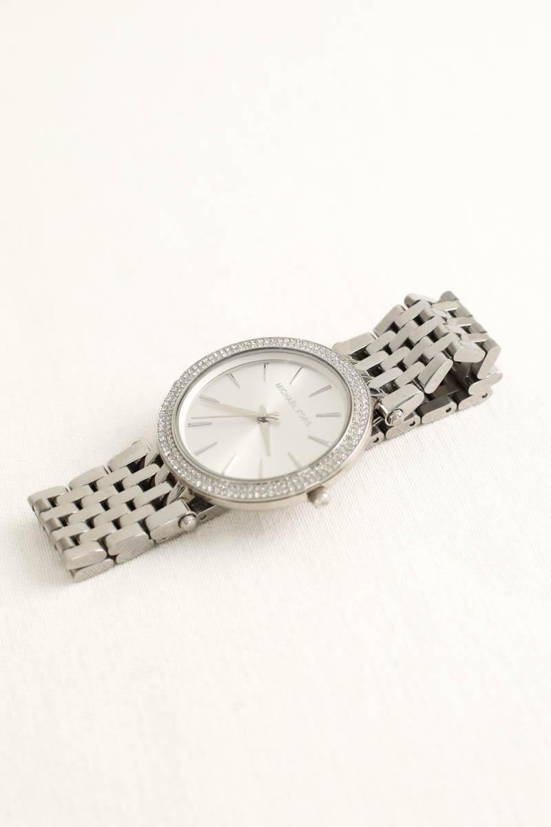 Auto-Illuminator resin watch MICHAEL KORS - Seconde main Silver