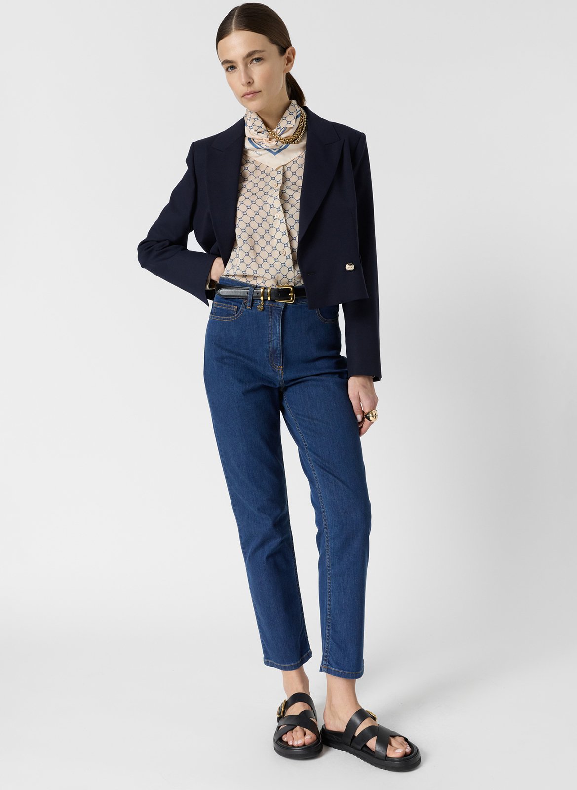 High Waist Slim-Fit-Jeans GERARD DAREL Blau