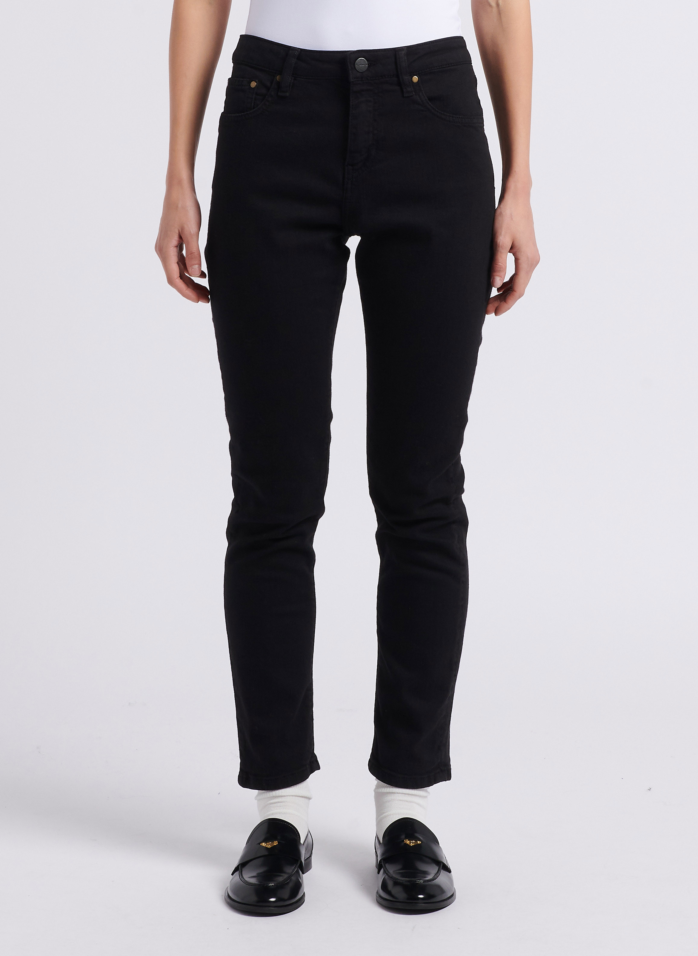 Slimfit-Jeans aus Baumwoll-Mix ACQUAVERDE