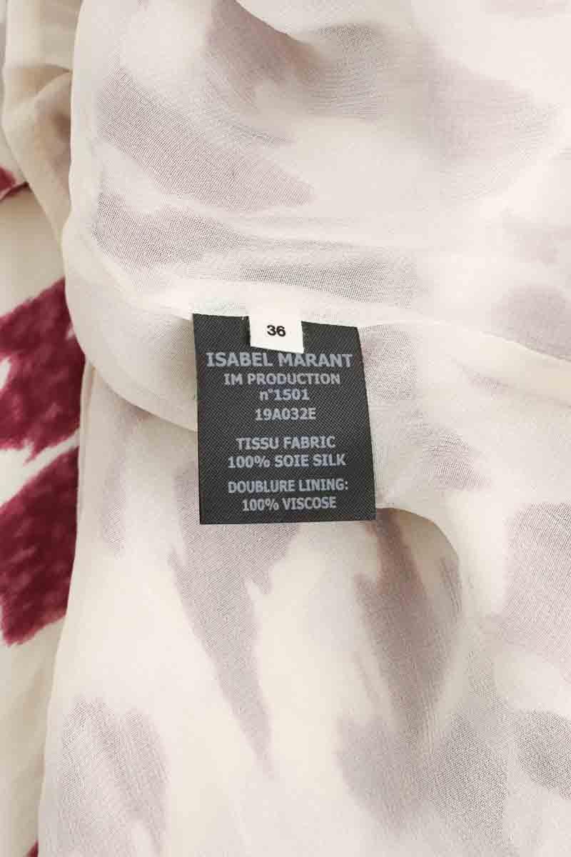 Robe ISABEL MARANT ÉTOILE - SECONDE MAIN Rouge