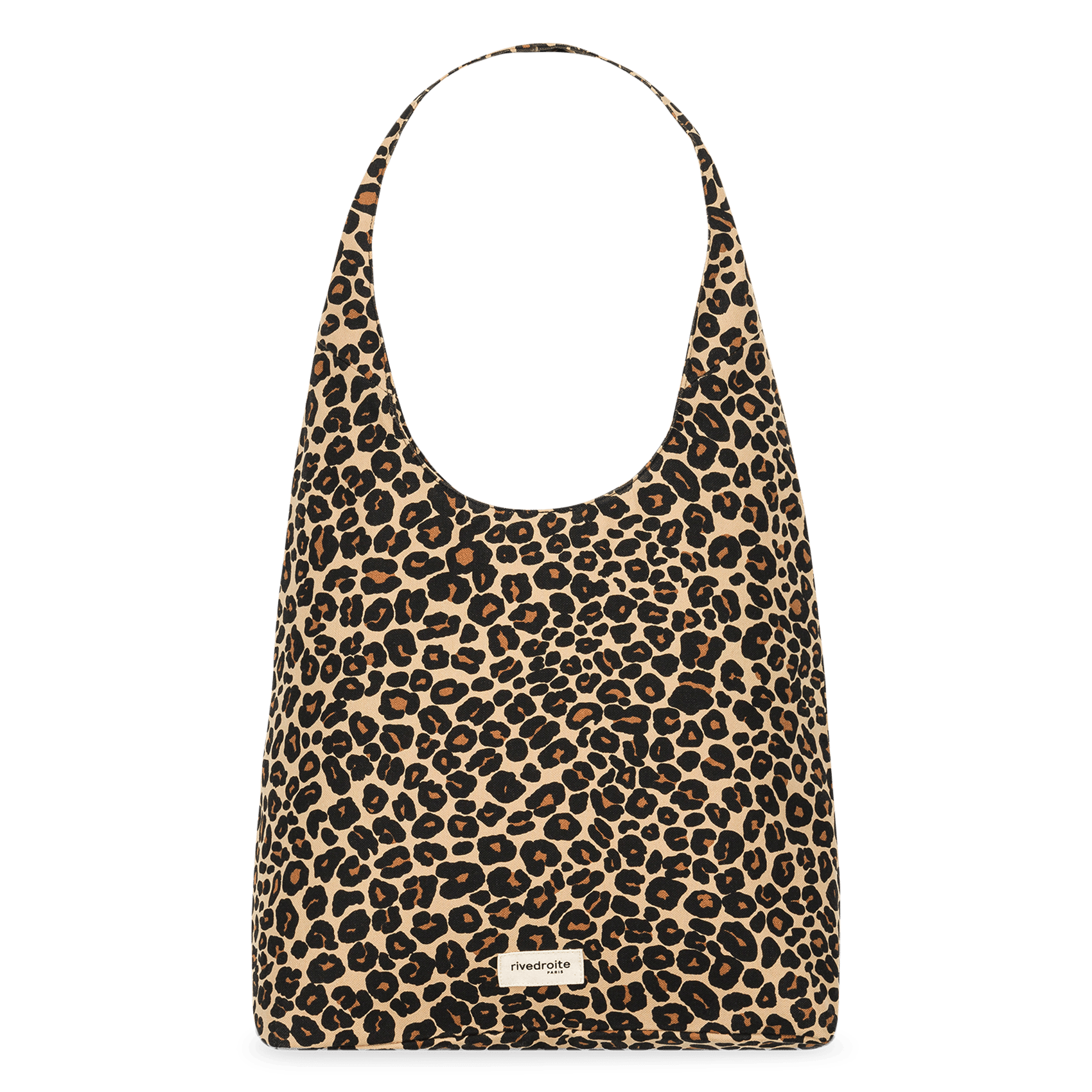 Shoulder bag in blended cotton RIVEDROITE PARIS Beige