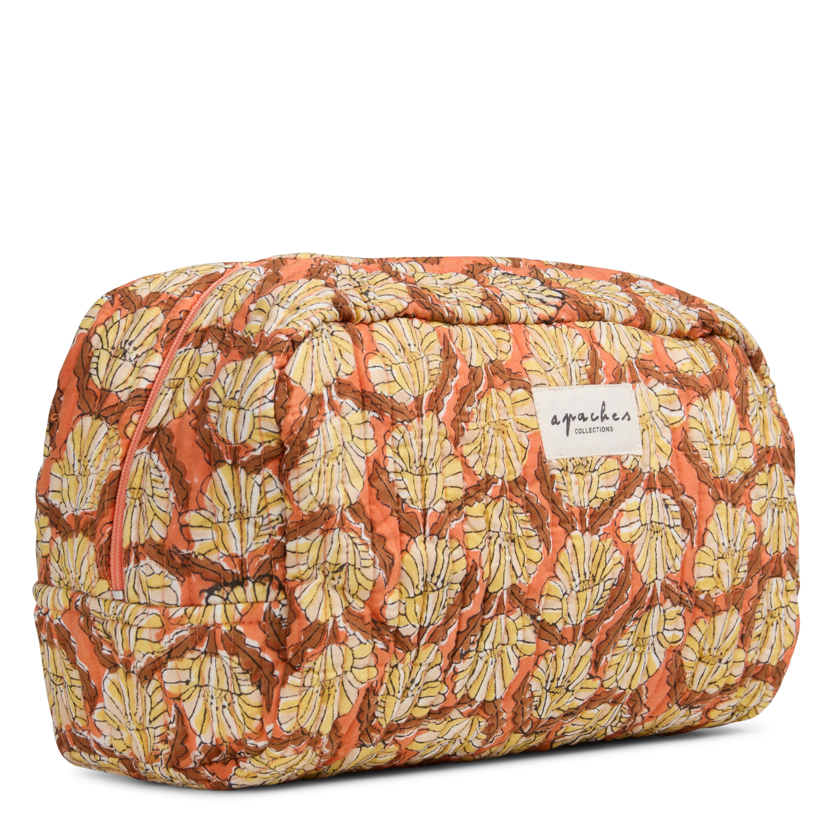 Trousse en coton imprimé APACHES COLLECTIONS Rouge