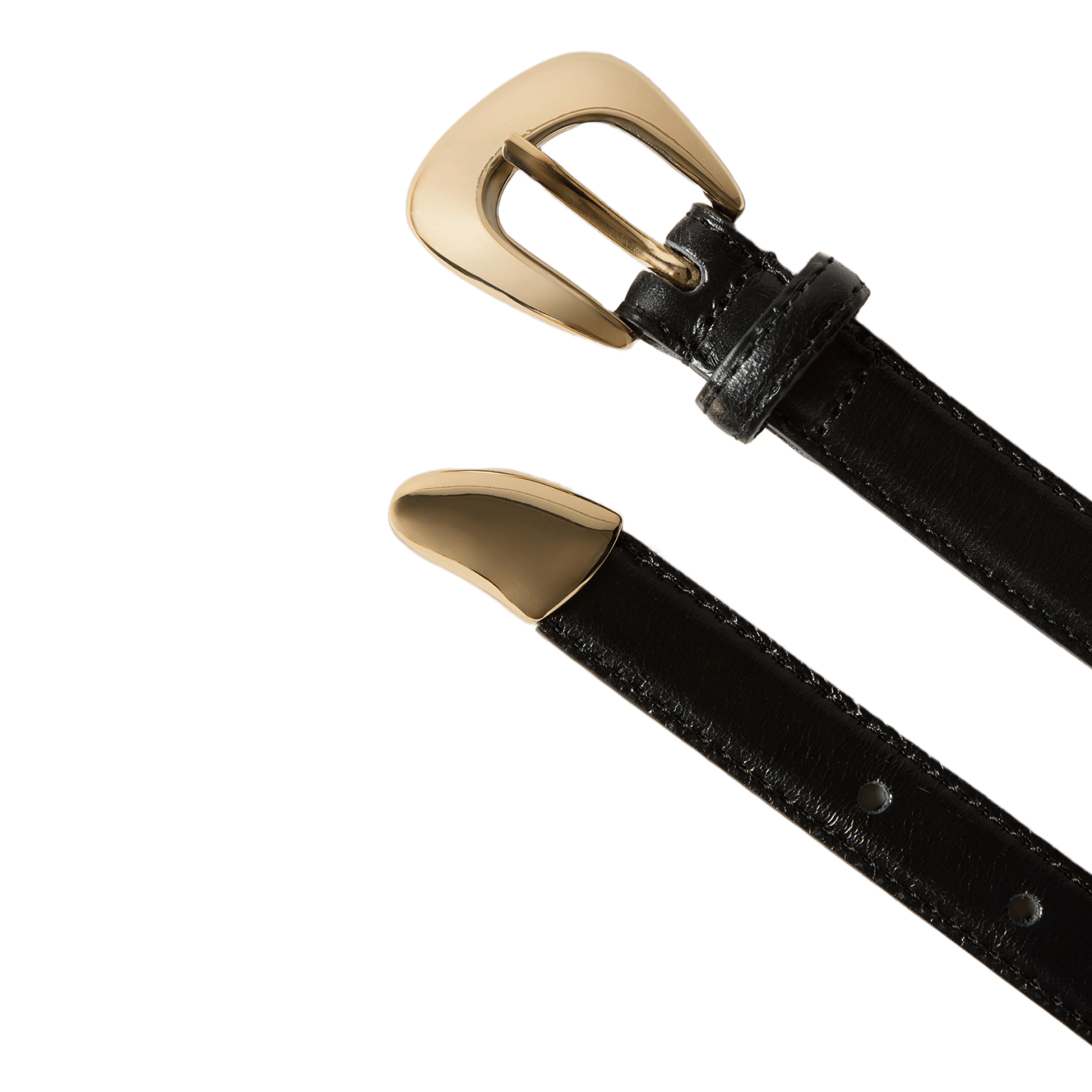 Ceinture en cuir CLAUDIE PIERLOT Noir