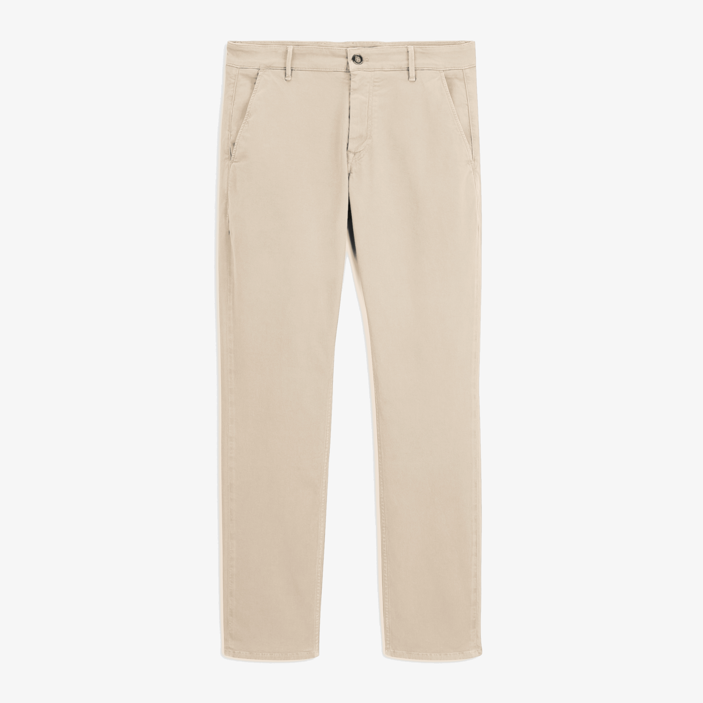 Stretch cotton chino with comfortable fit SERGE BLANCO Beige