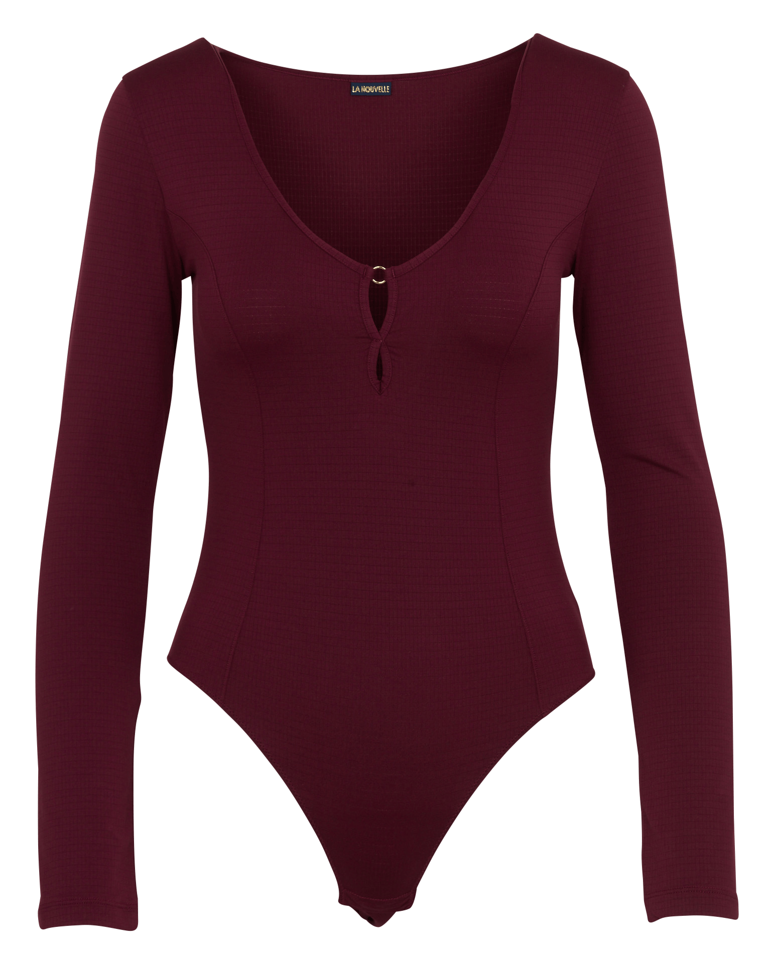 V-neck body LA NOUVELLE Red