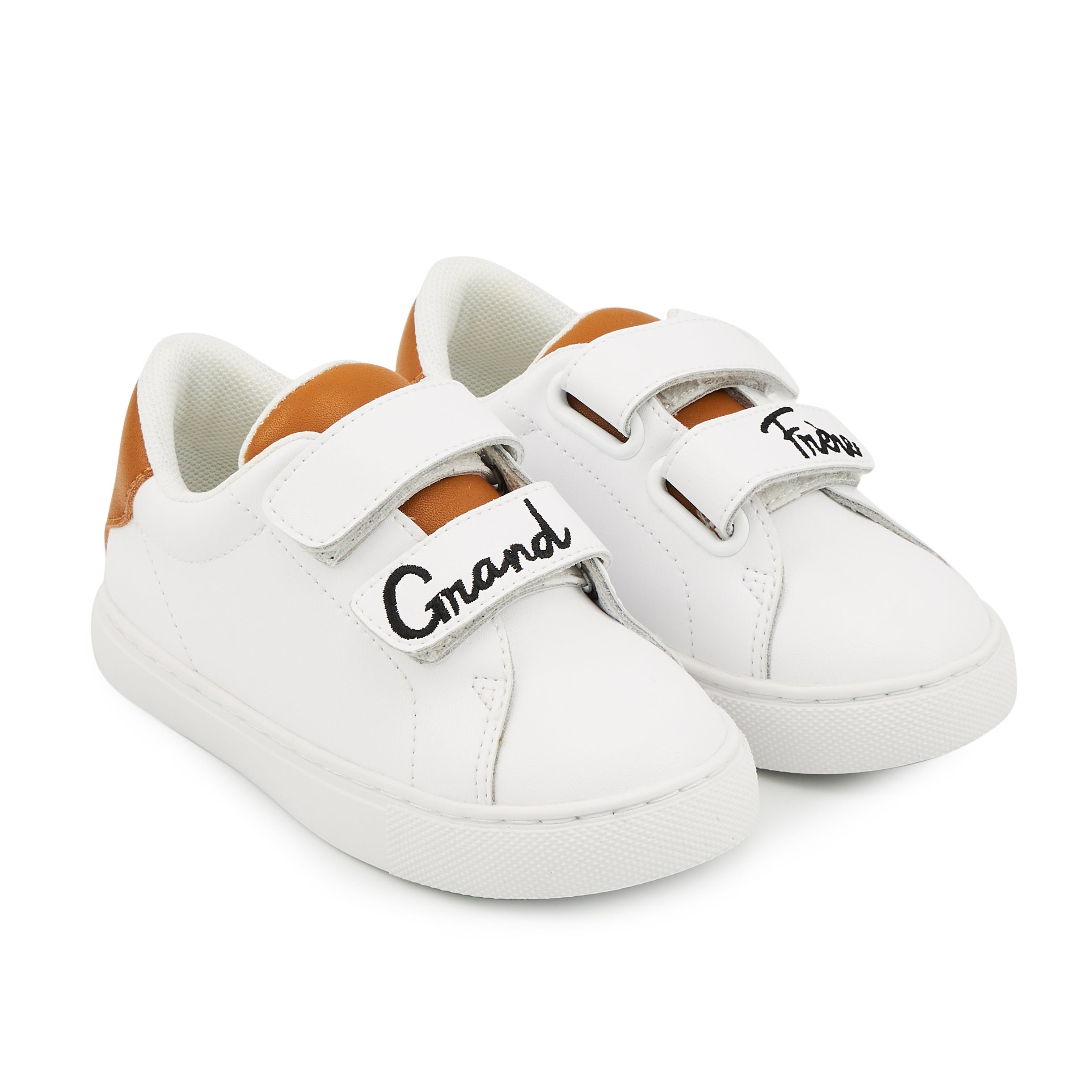 Leather sneakers BONS BAISERS PARIS White