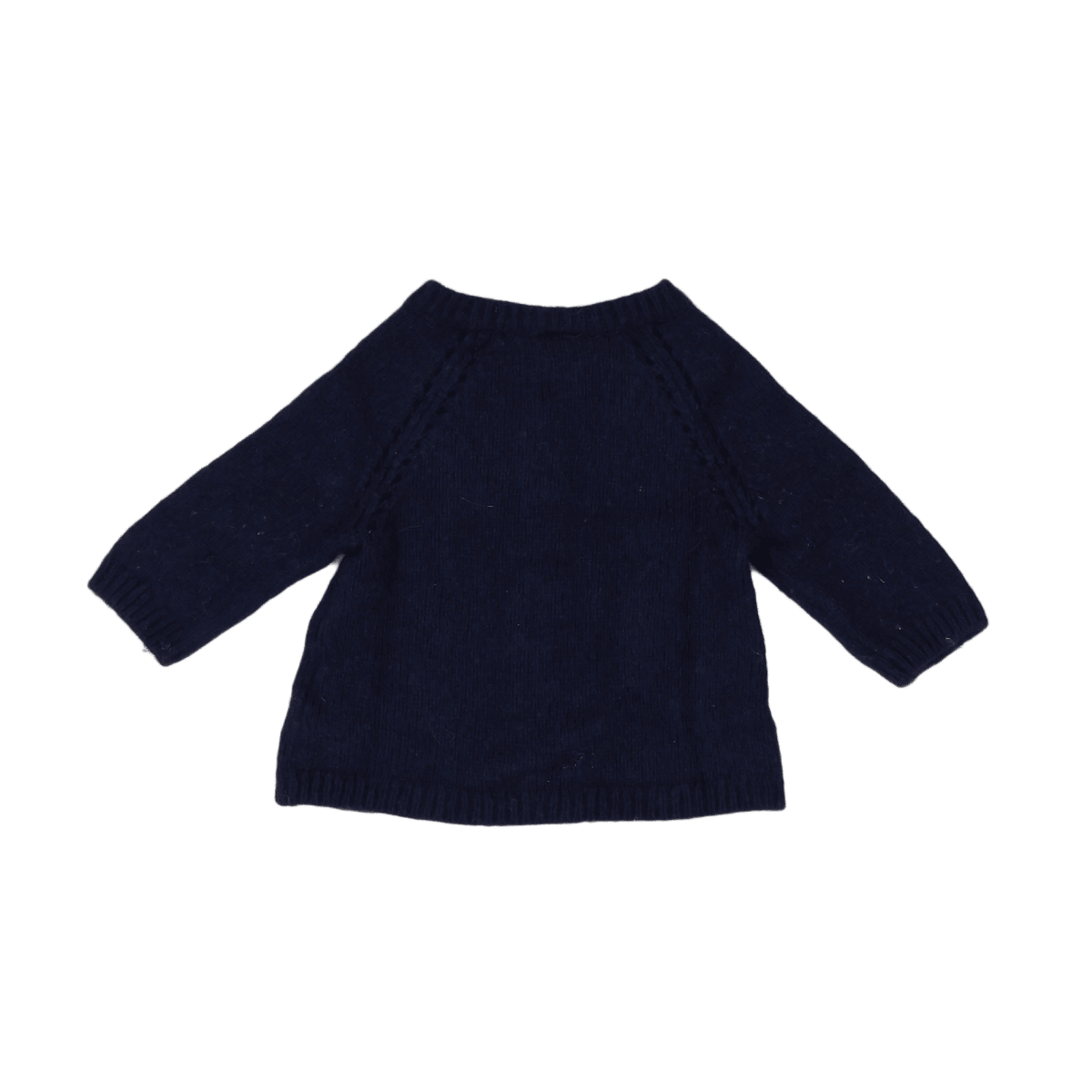 Blue Baby Cardigan - 3 months PETIT BATEAU - Seconde Main Blue