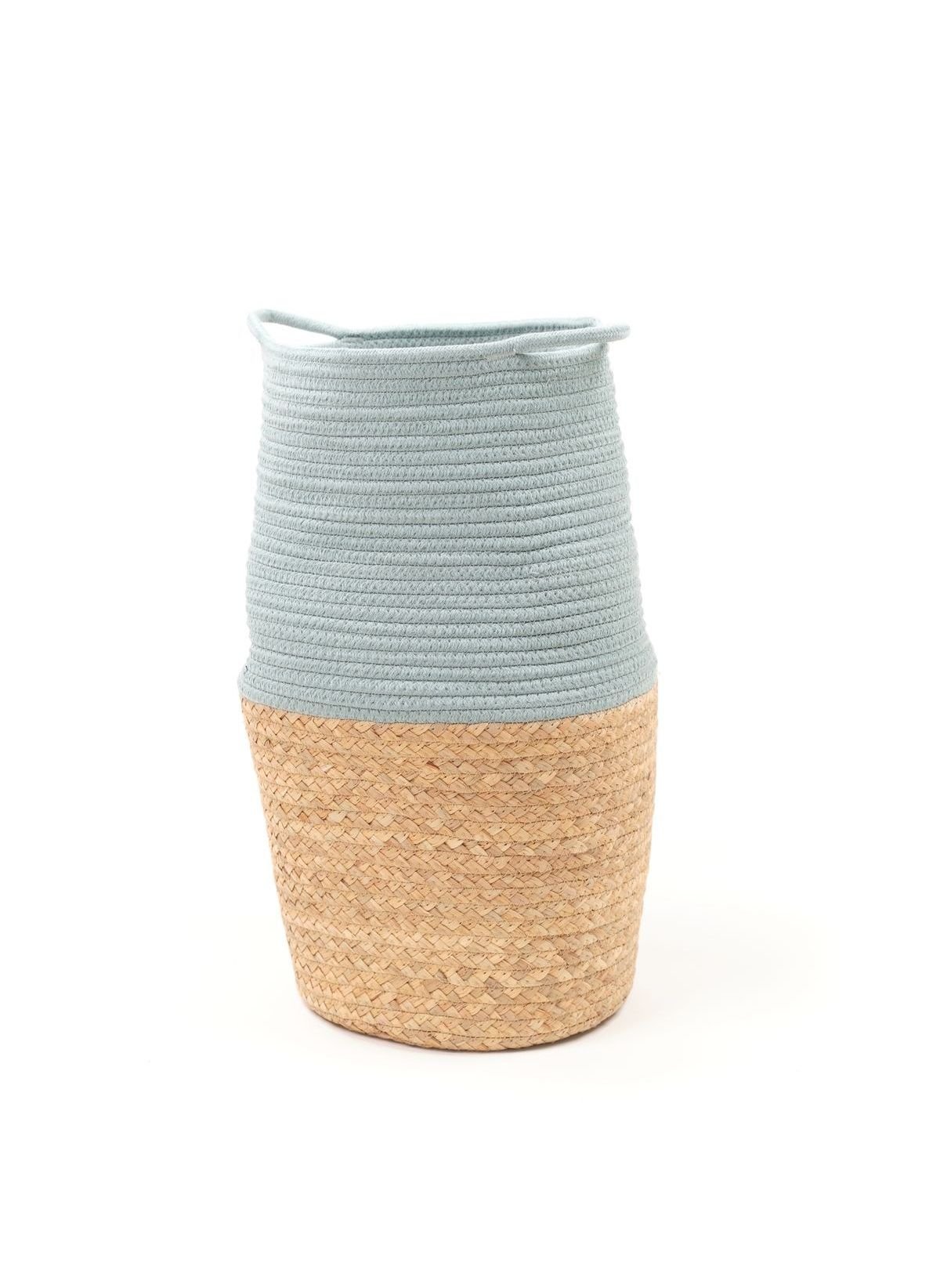 Panier long en coton FACTORY Bleu