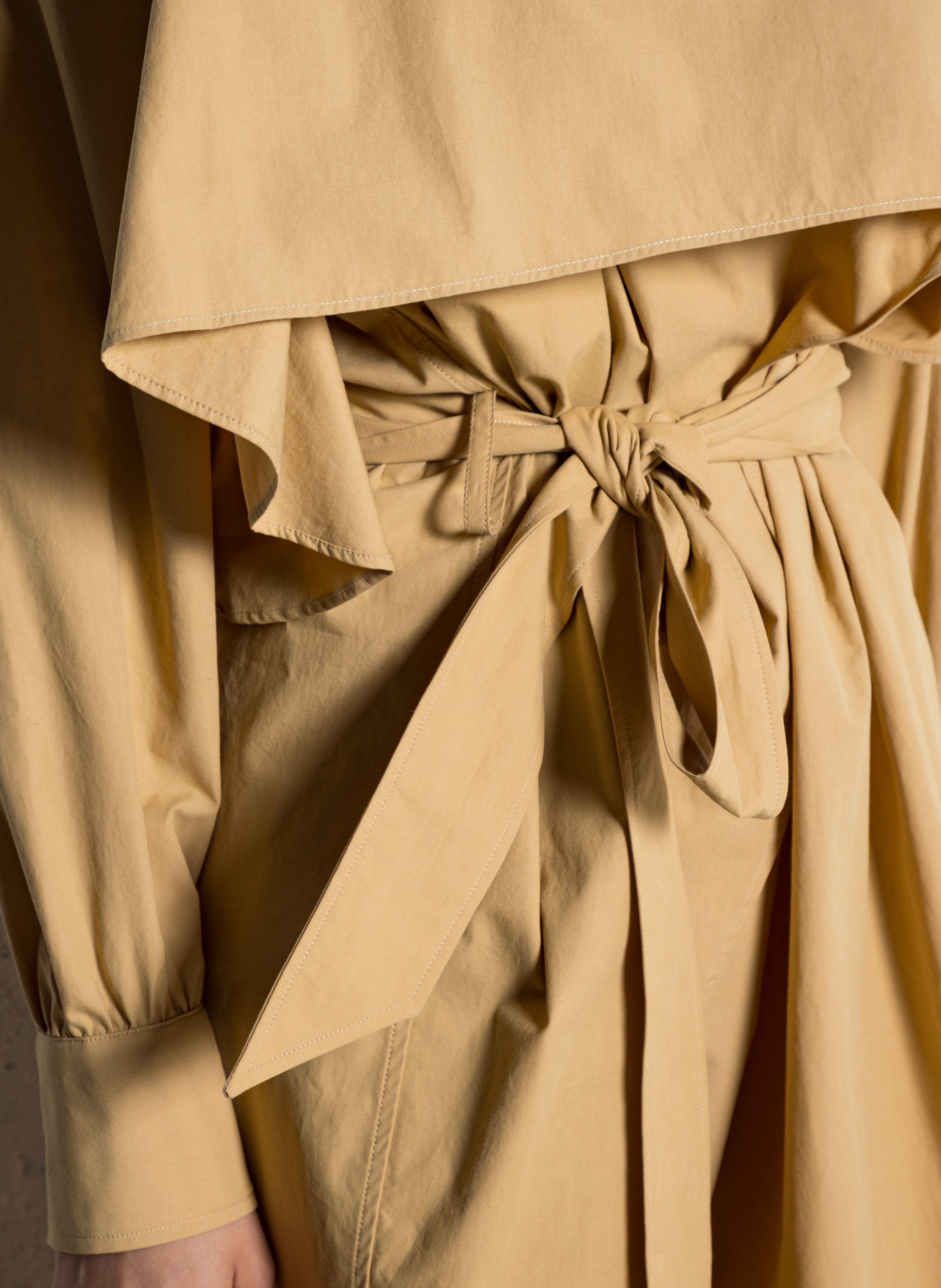 Chaplin cotton shirt dress MARGAUX LONNBERG Yellow