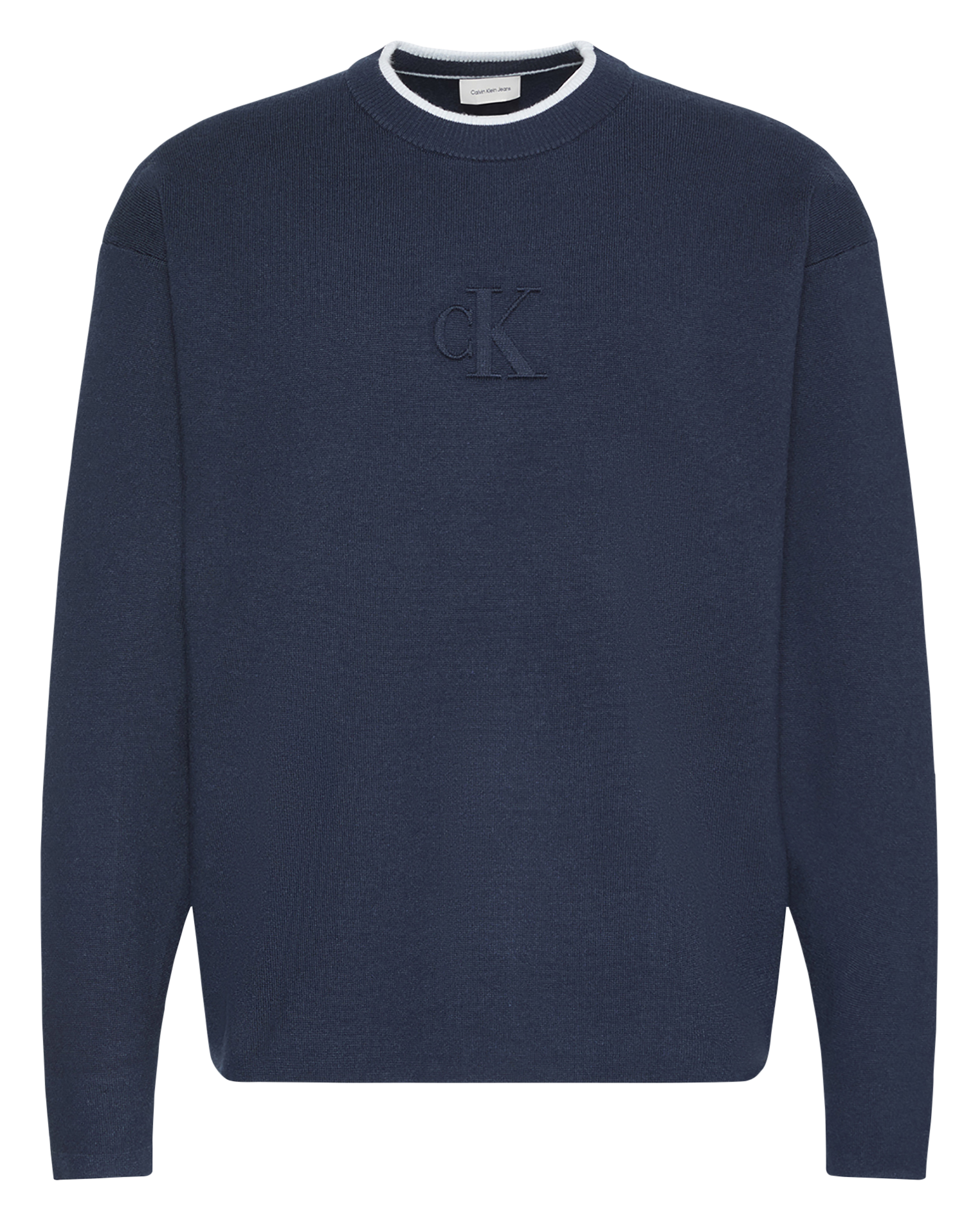Pull col rond  CALVIN KLEIN Bleu