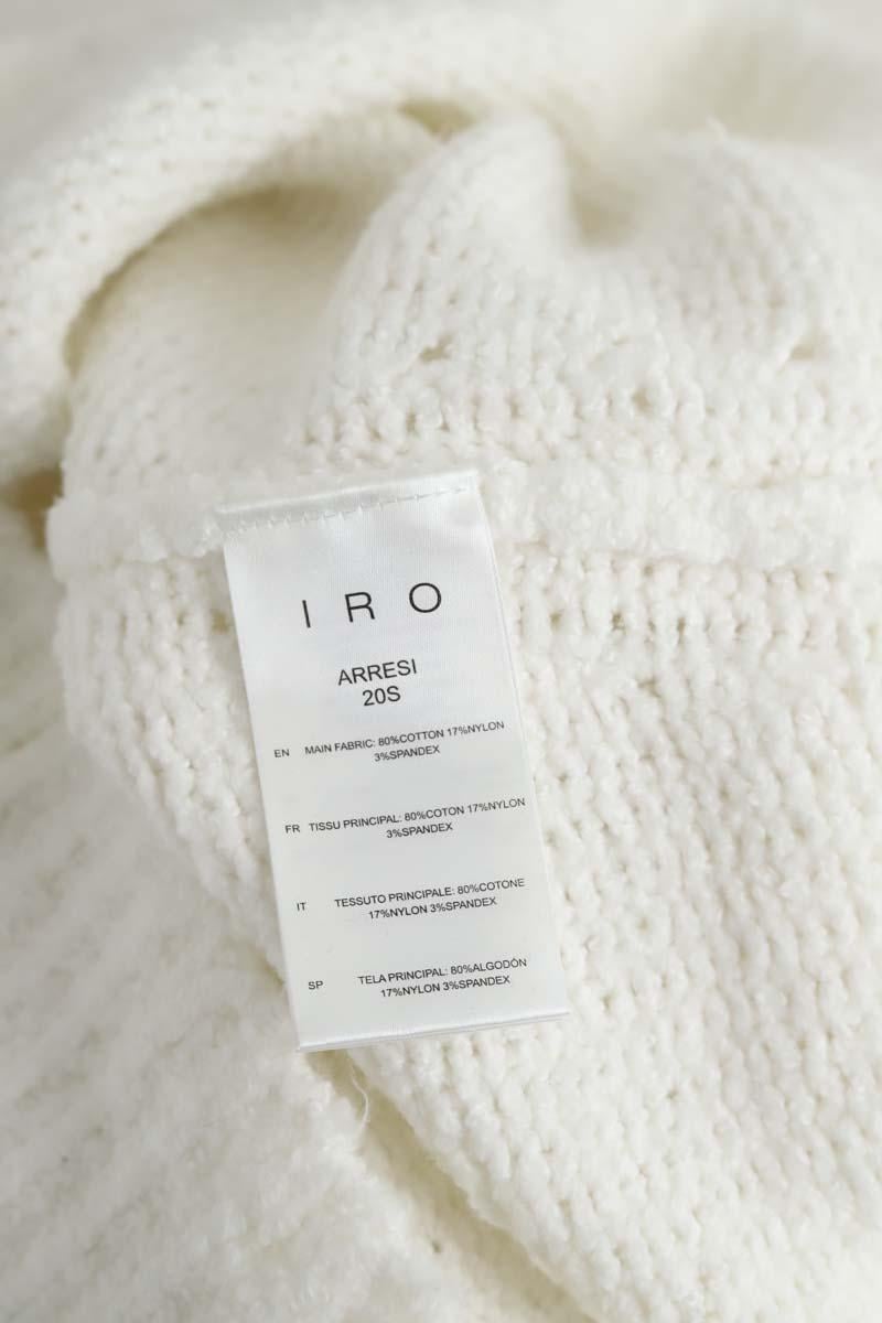 Cotton sweater IRO - Seconde Main White